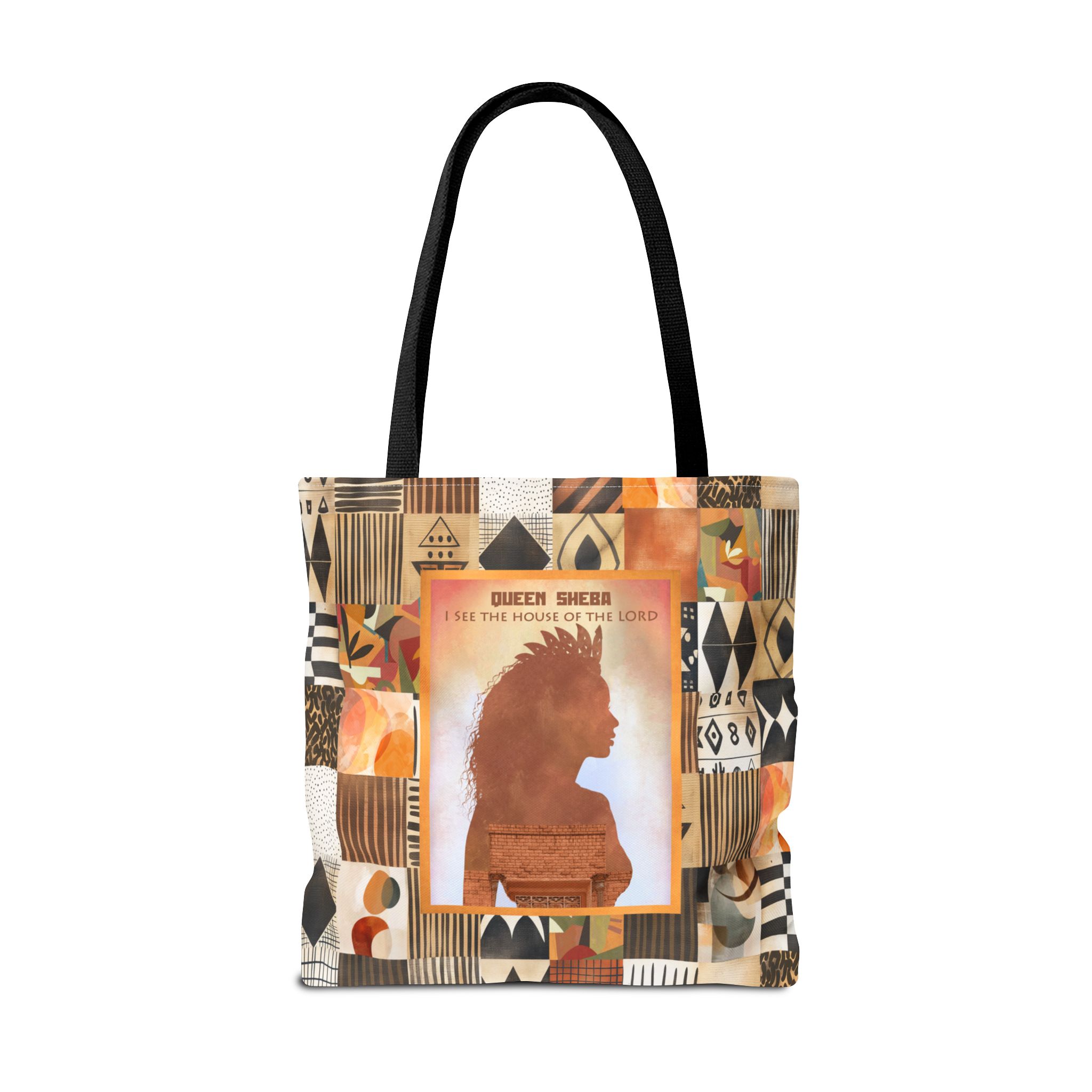 Queen of Sheba - To Hear the Wisdom of God Christian Tote Bag - Inspirational Faith Tote Bag 2 Queen of Sheba - To Hear the Wisdom of God Christian Tote Bag - Inspirational Faith Tote Bag - Image 2