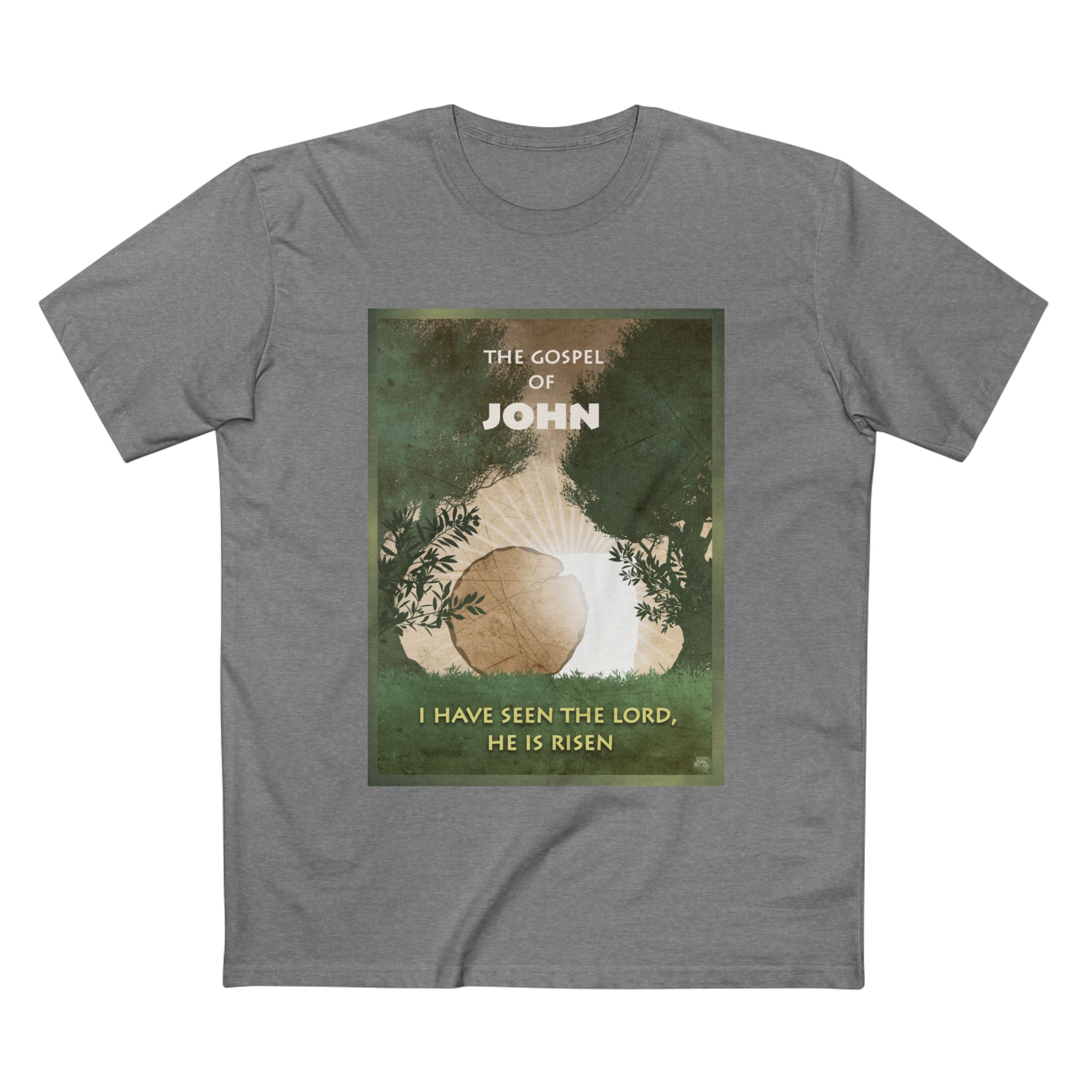 The Gospel of John Christian T-Shirt Halo House The Gospel of John Christian T-Shirt - Image 5