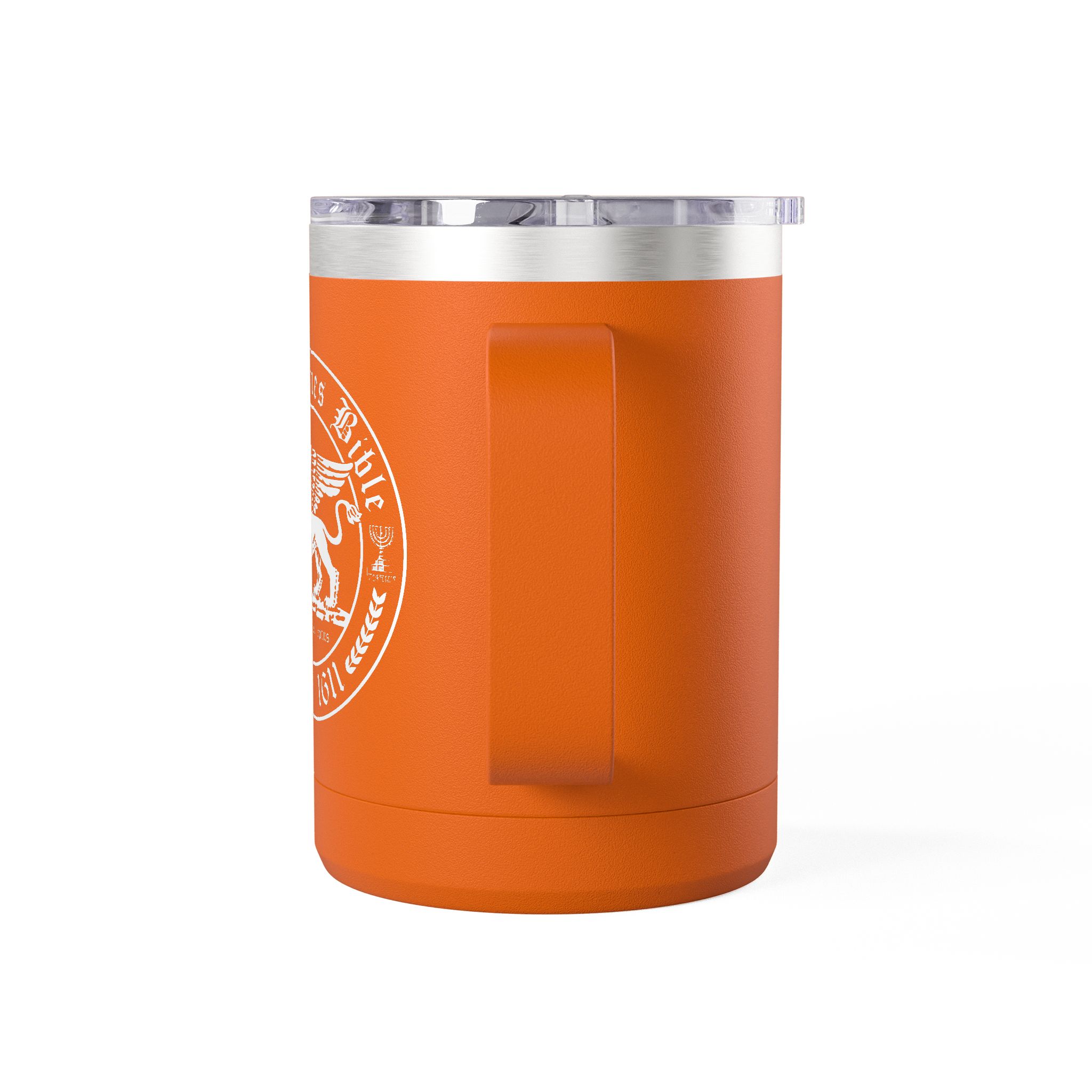 King James Bible White Lion Logo Christian Travel Mug - KJV Coffee Mug 15oz 23 King James Bible White Lion Logo Christian Travel Mug - KJV Coffee Mug 15oz - Image 23