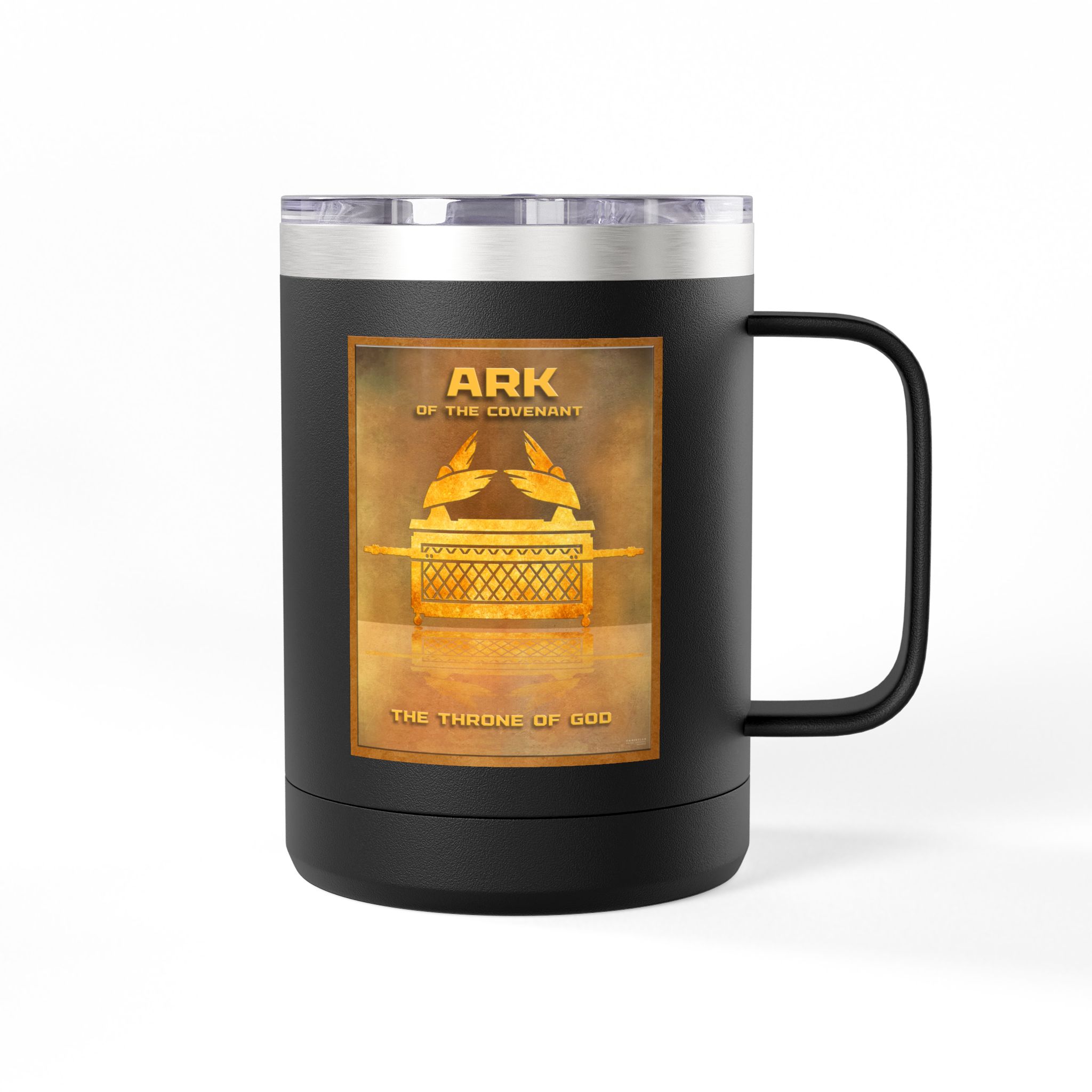 Ark of the Covenant Christian Travel Mug - Bible Coffee Mug 15oz 14 Ark of the Covenant Christian Travel Mug - Bible Coffee Mug 15oz - Image 14