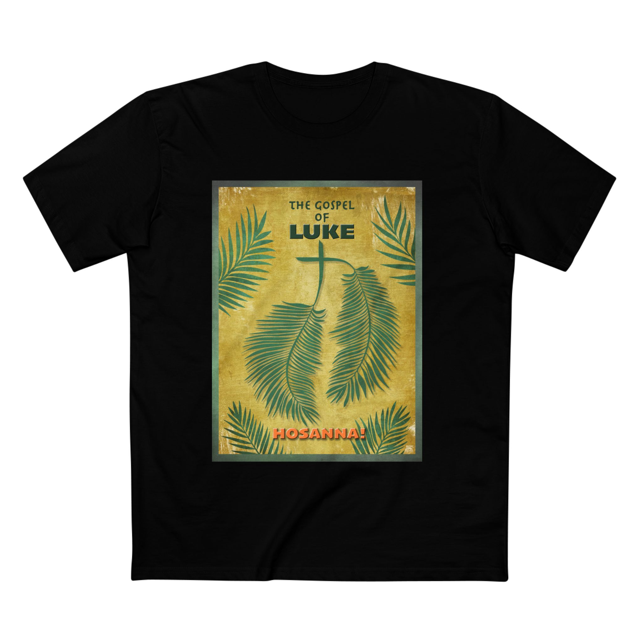 Christian Gospel of Luke T-Shirt Halo House Christian Gospel of Luke T-Shirt - Image 4