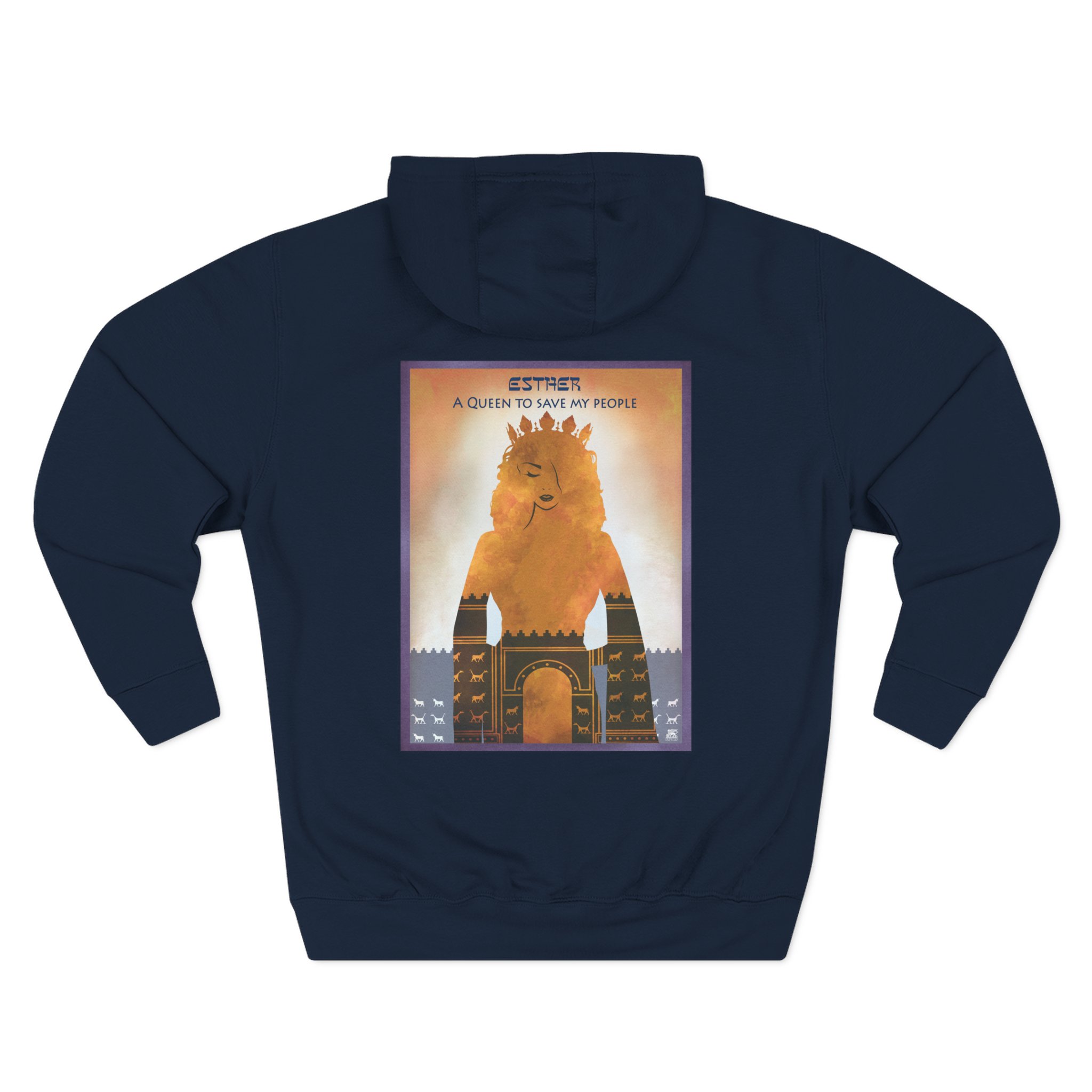 Christian Esther A Queen to Save My People Hoodie - Faith Based Hoodie Halo House Christian Esther A Queen to Save My People Hoodie - Faith Based Hoodie - Image 13