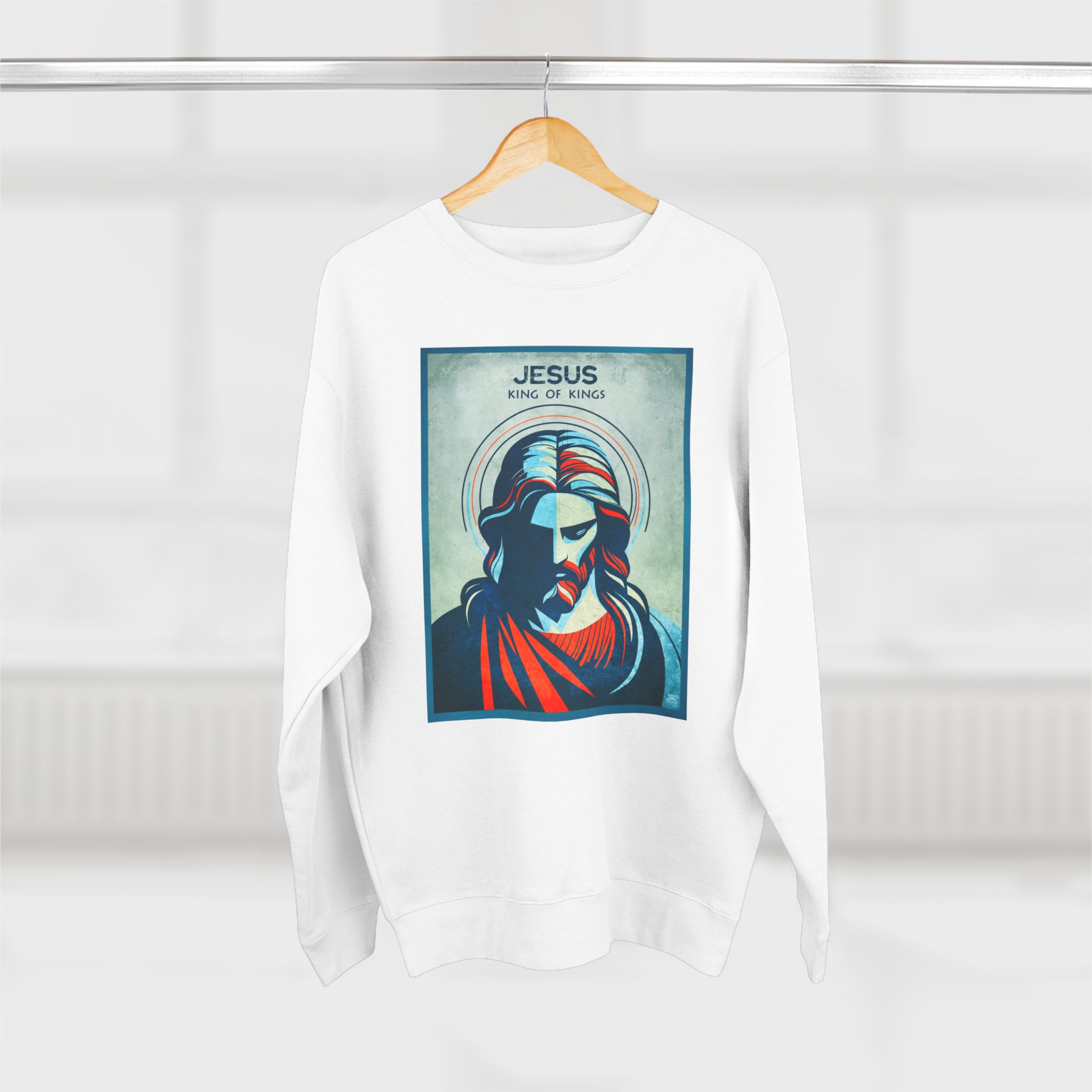 Jesus, King of Kings : Sweatshirt Halo House Jesus, King of Kings : Sweatshirt - Image 17