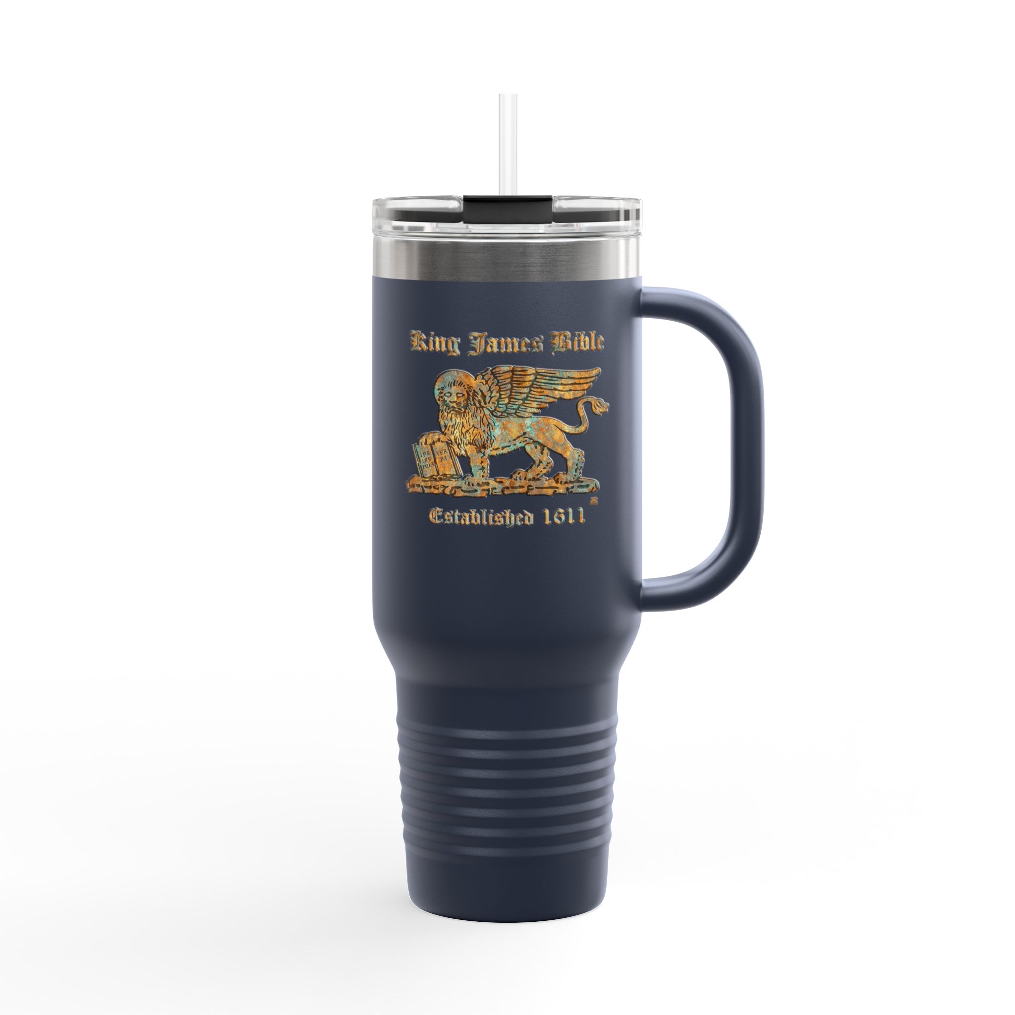 King James Bible Gold Lion Logo - Christian Tumbler 40oz - KJV Tumbler 17 King James Bible Gold Lion Logo - Christian Tumbler 40oz - KJV Tumbler - Image 17