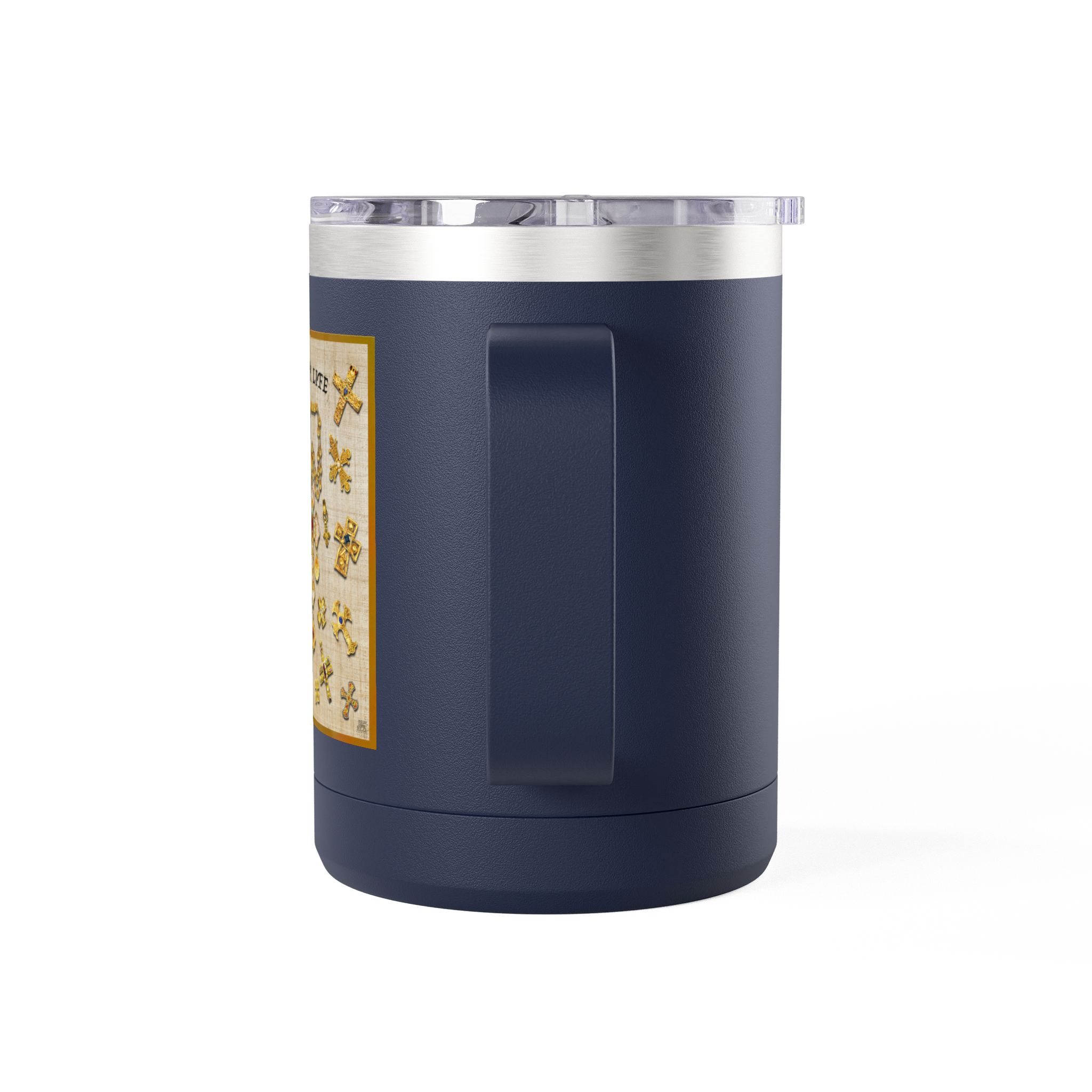 Golden Crosses Christian Travel Mug - Christian Coffee Mug 15oz 27 Golden Crosses Christian Travel Mug - Christian Coffee Mug 15oz - Image 27