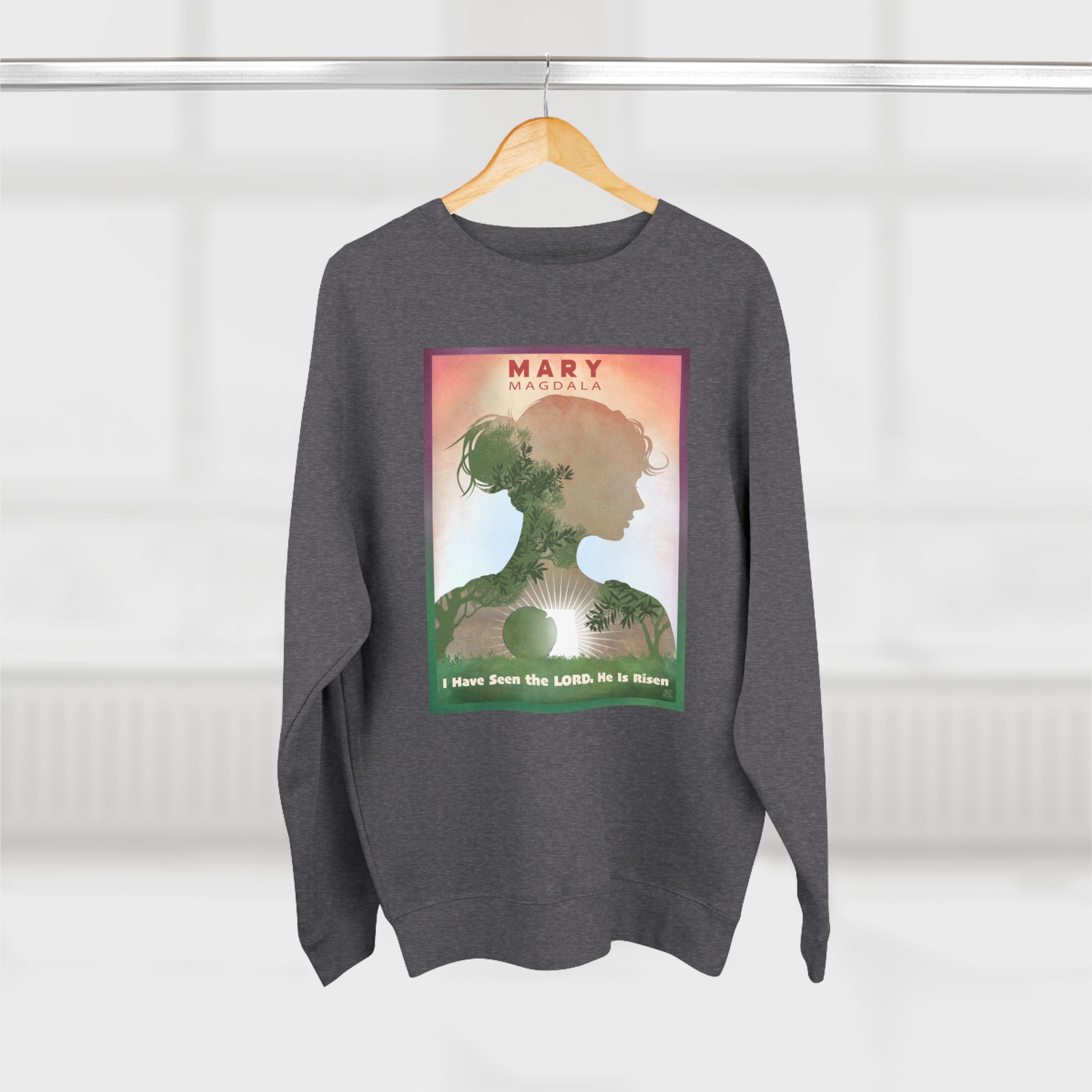 Mary of Magdala, I have seen the Lord : Sweatshirt 5 Mary of Magdala, I have seen the Lord : Sweatshirt - Image 5