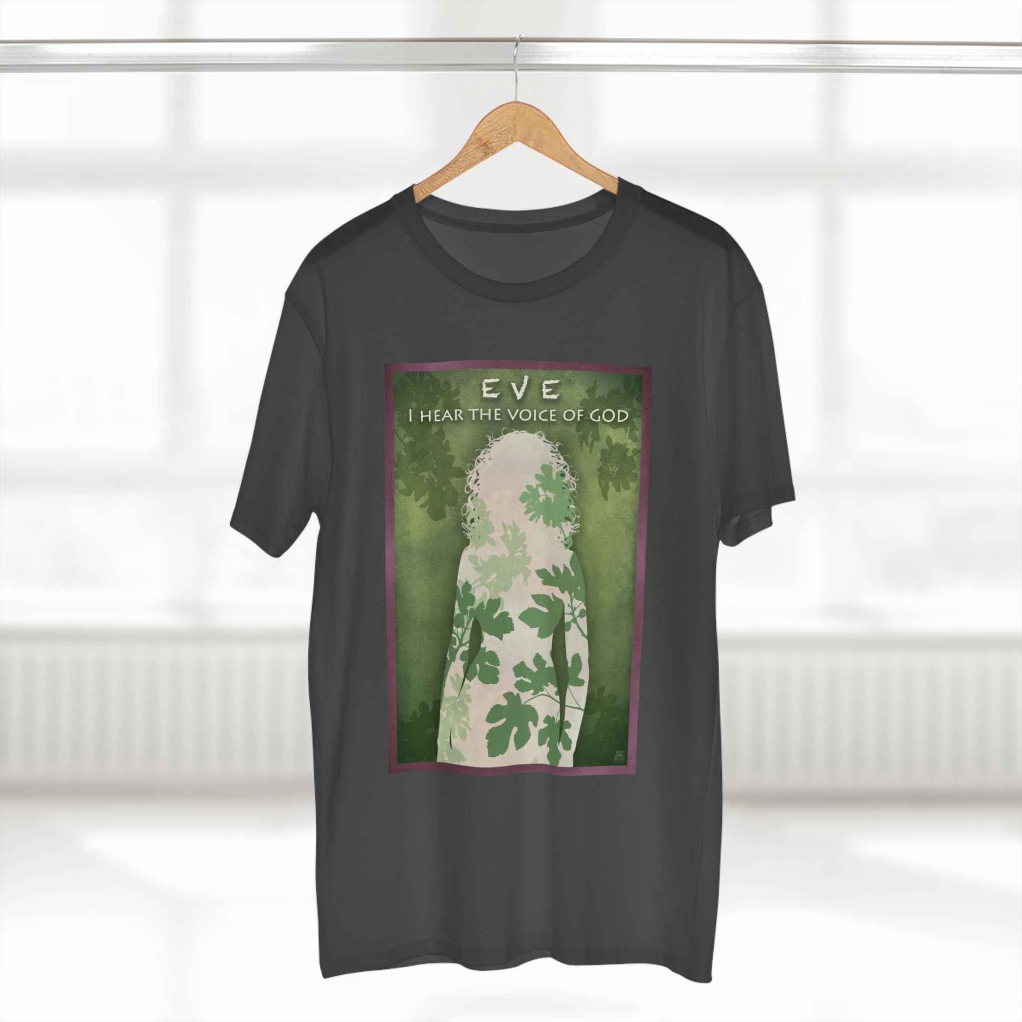 Eve, Women’s Christian T-Shirt - “I Hear the Voice of God” Faith T-Shirt Halo House Eve, Women’s Christian T-Shirt - “I Hear the Voice of God” Faith T-Shirt - Image 12