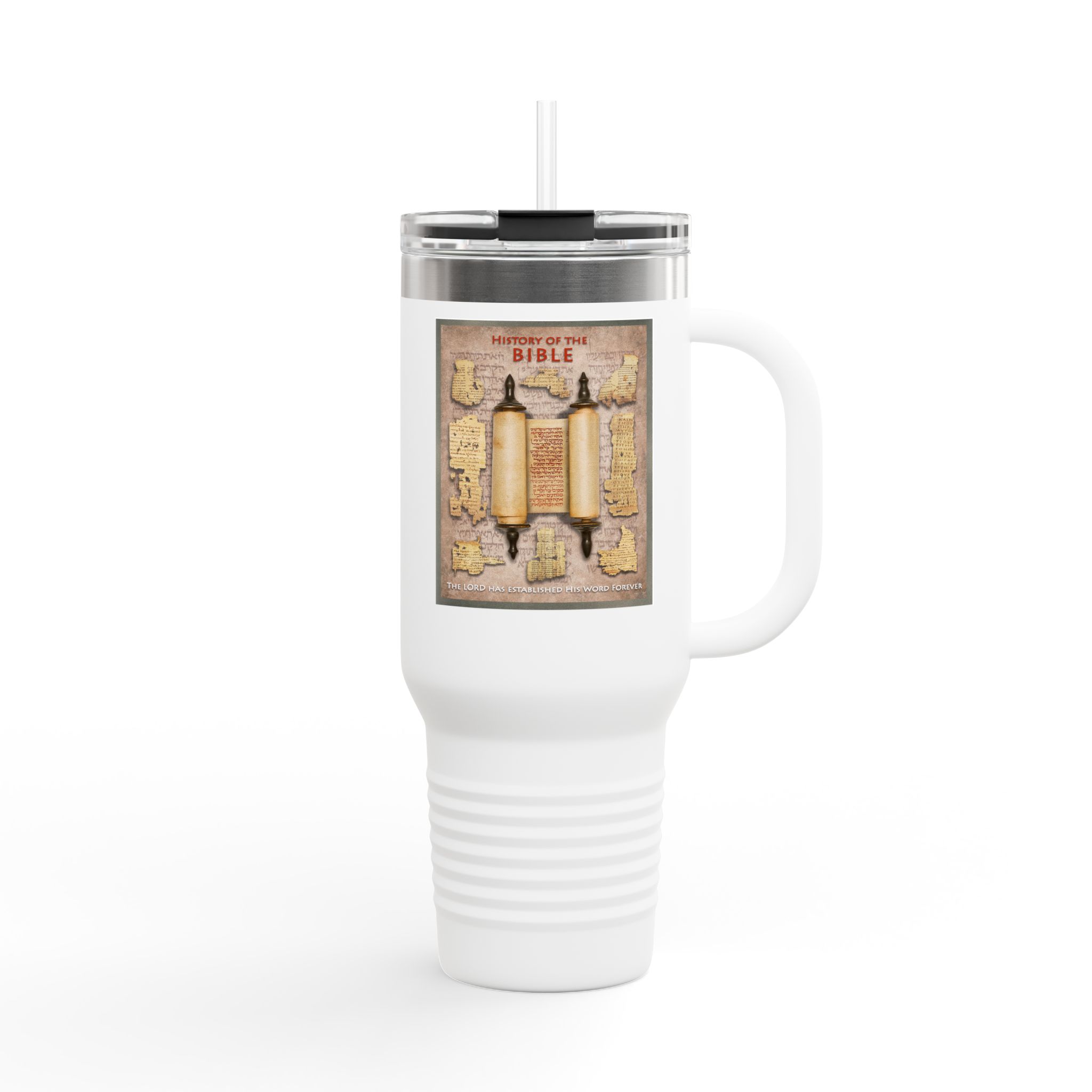 History of the Bible Christian Tumbler 40oz - Bible History Insulated Tumbler 1 History of the Bible Christian Tumbler 40oz - Bible History Insulated Tumbler