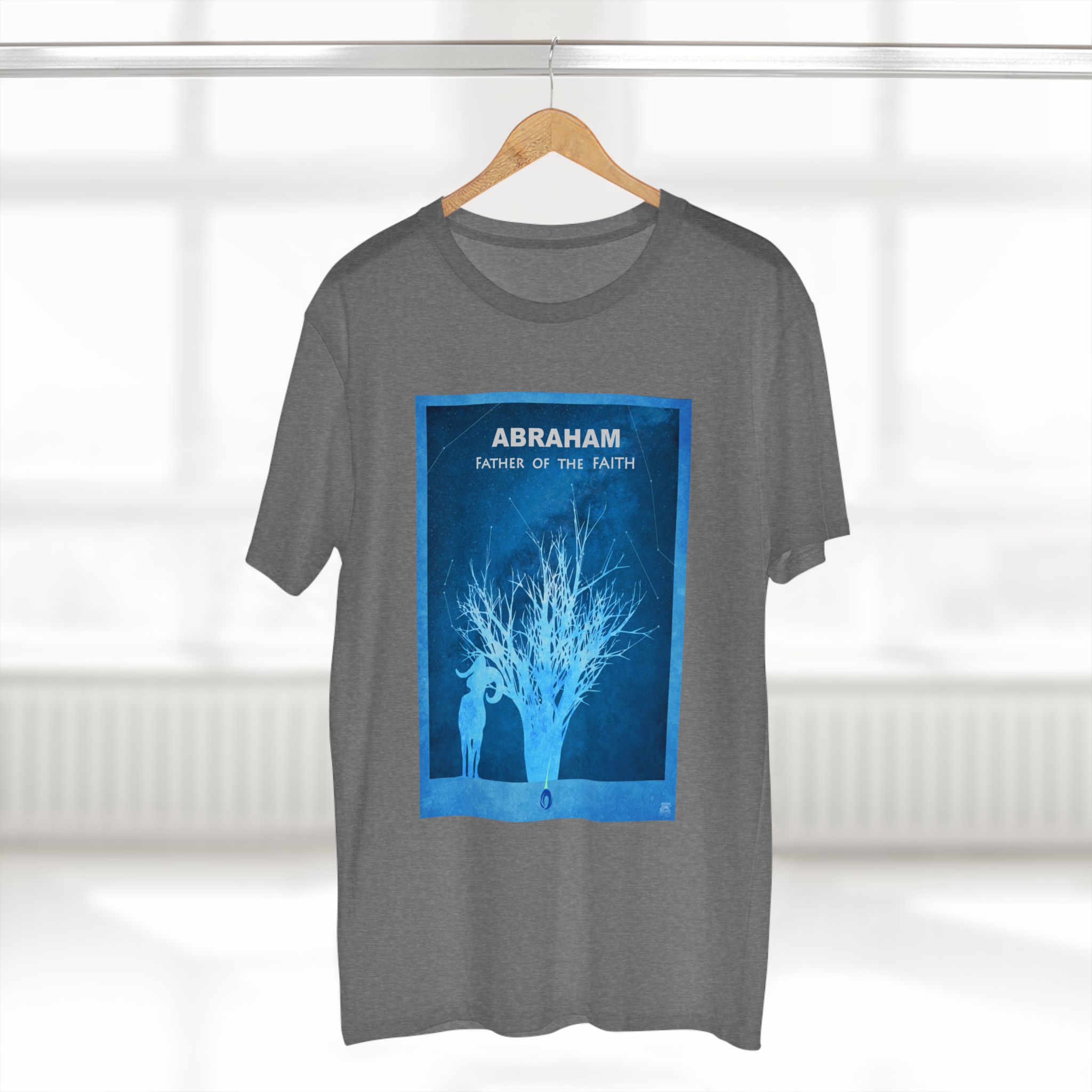 Abraham, Father of Faith Christian T-Shirt Halo House Abraham, Father of Faith Christian T-Shirt - Image 6