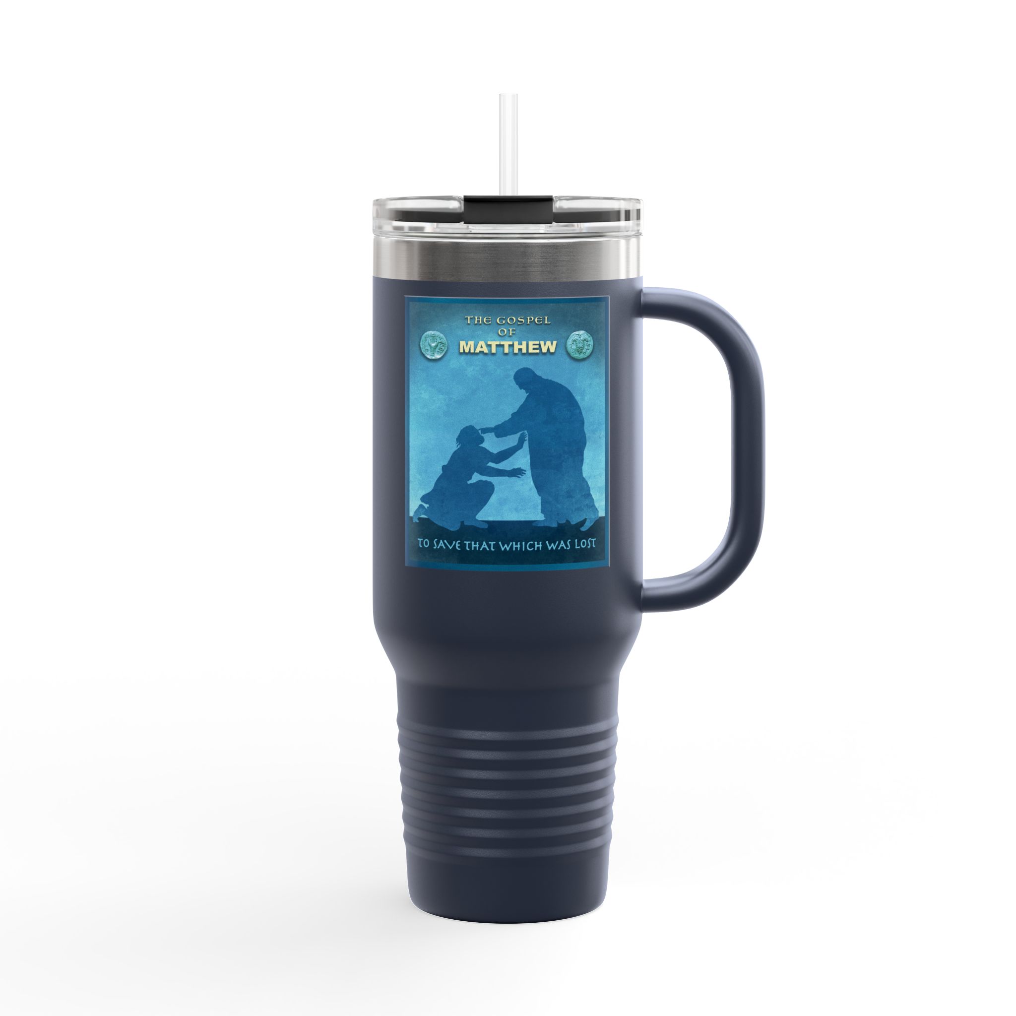 Gospel of Matthew Christian Tumbler 40oz - Bible History Insulated Tumbler 9 Gospel of Matthew Christian Tumbler 40oz - Bible History Insulated Tumbler - Image 9