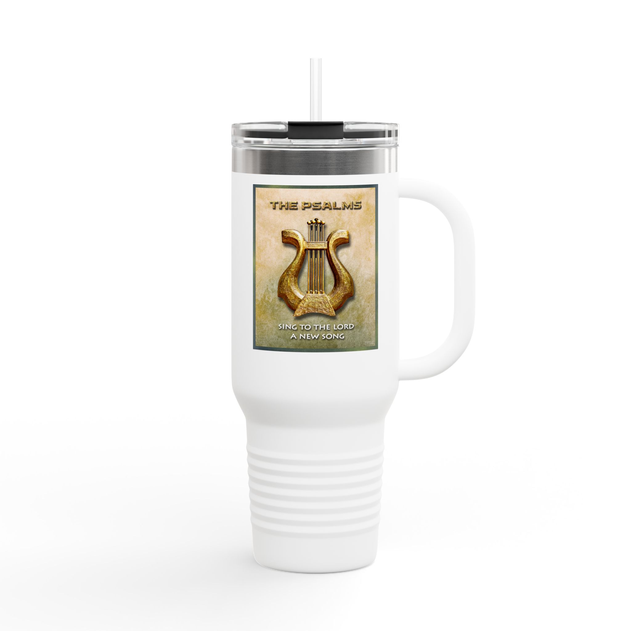 The Psalms Christian Tumbler 40oz - Bible Verse Tumbler 1 The Psalms Christian Tumbler 40oz - Bible Verse Tumbler