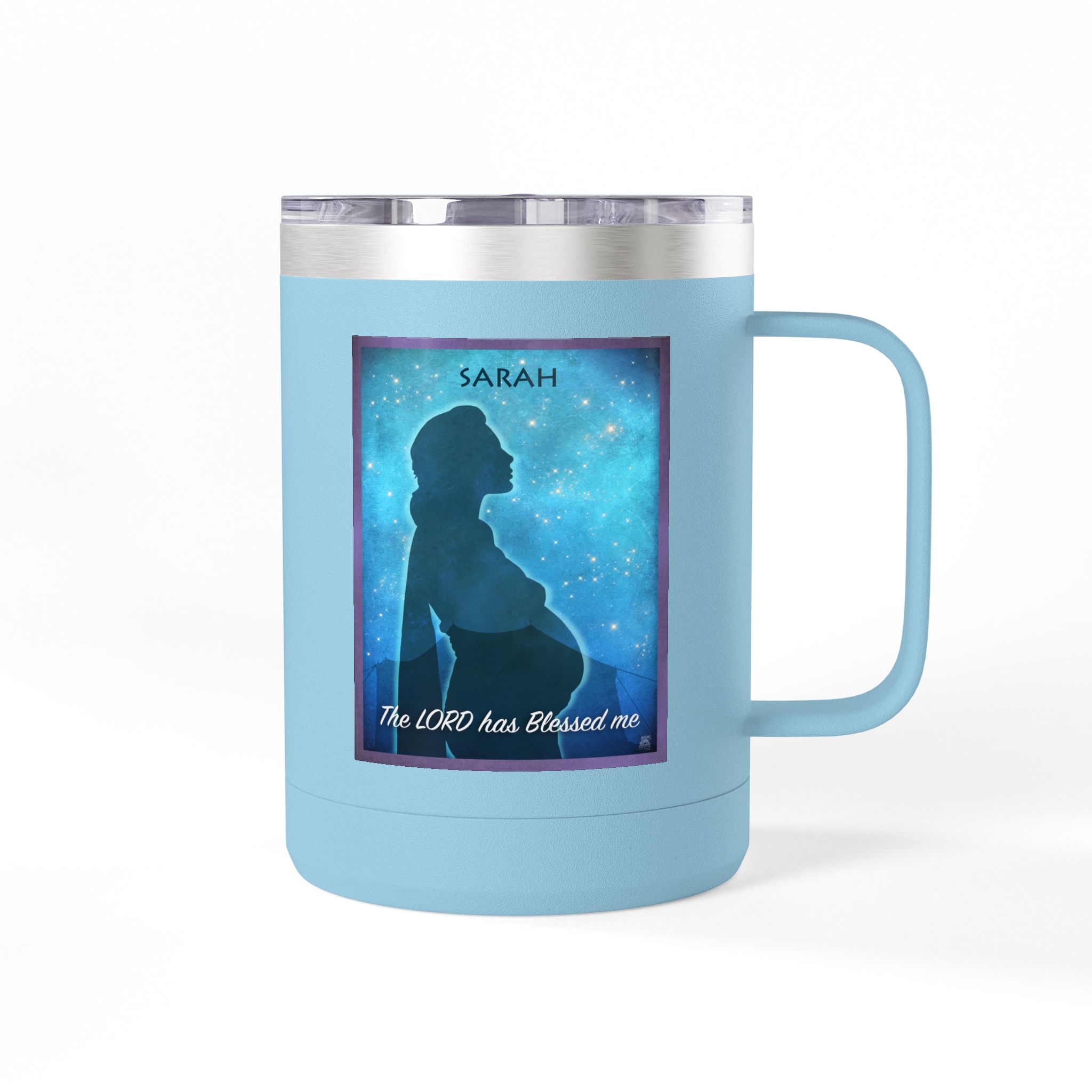 Sarah, The Promise of God Christian Travel Mug - Bible Coffee Mug 15oz 14 Sarah, The Promise of God Christian Travel Mug - Bible Coffee Mug 15oz - Image 14