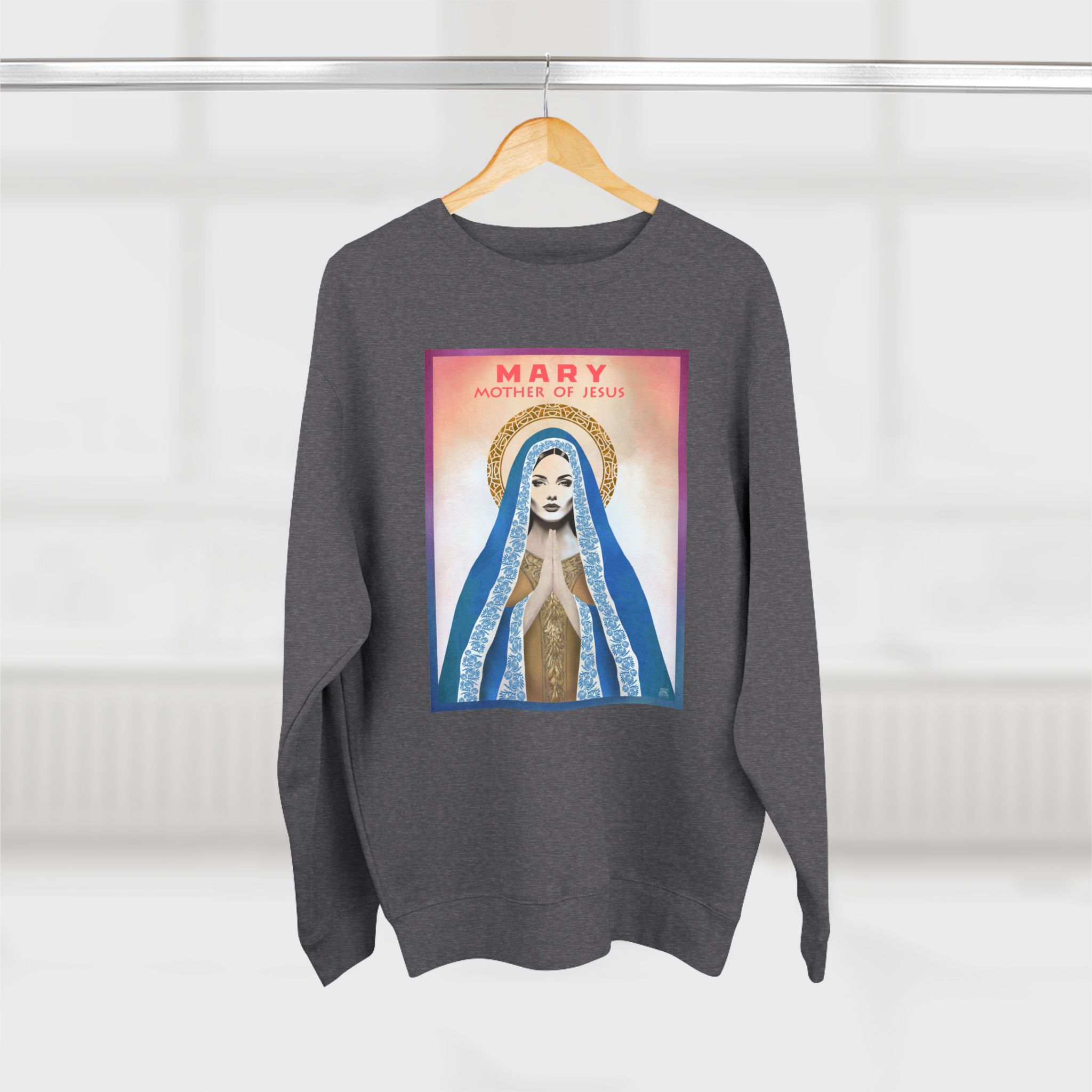 Mary, Mother of Jesus : Sweatshirt 5 Mary, Mother of Jesus : Sweatshirt - Image 5