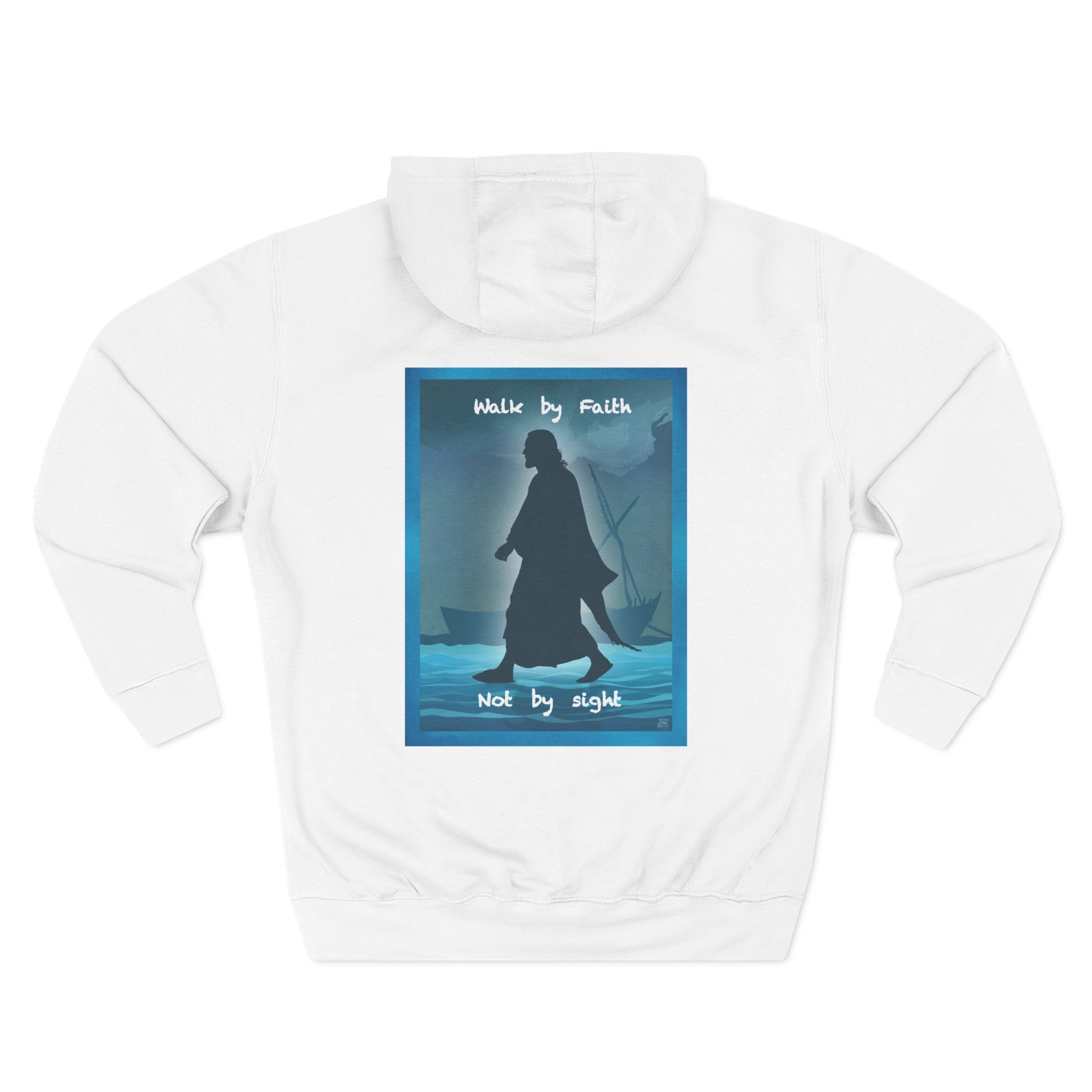 Christian Jesus Walk by Faith Not by Sight Bible Hoodie - Faith Based Hoodie 1 Christian Jesus Walk by Faith Not by Sight Bible Hoodie - Faith Based Hoodie