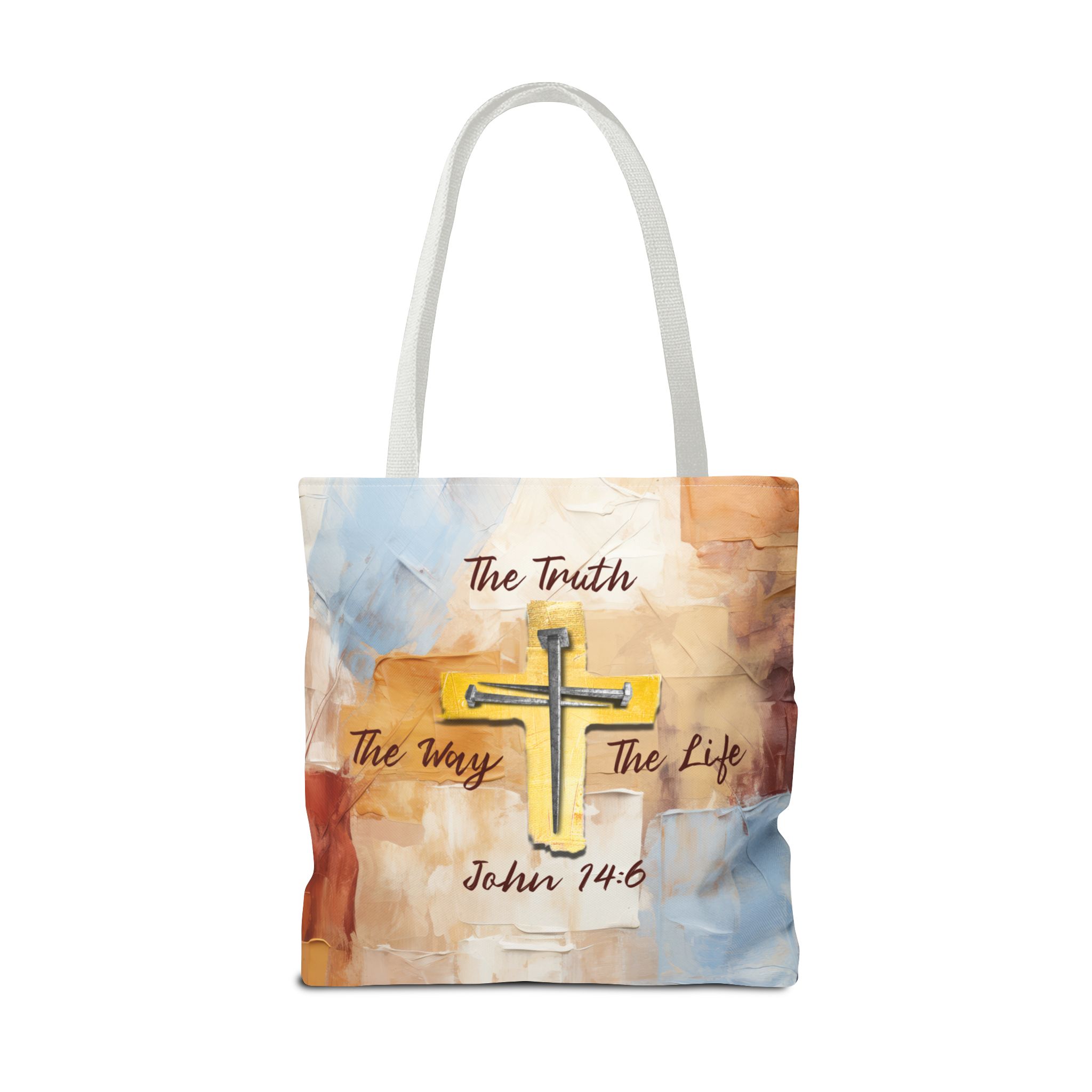 The Truth, The Way, The Life Christian Tote Bag - John 14:6 Inspirational Faith Tote Bag 10 The Truth, The Way, The Life Christian Tote Bag - John 14:6 Inspirational Faith Tote Bag - Image 10