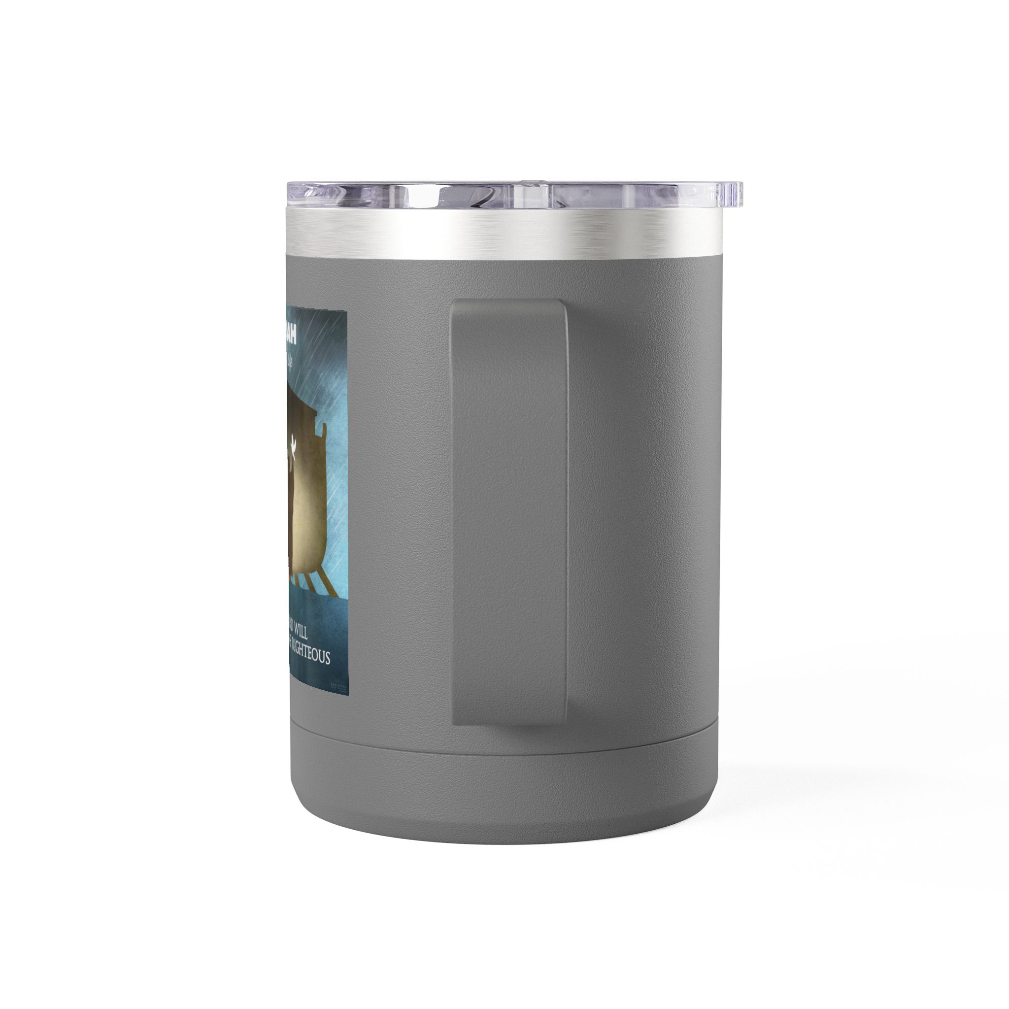 Noah and the Ark Christian Travel Mug - Bible Coffee Mug 15oz 27 Noah and the Ark Christian Travel Mug - Bible Coffee Mug 15oz - Image 27