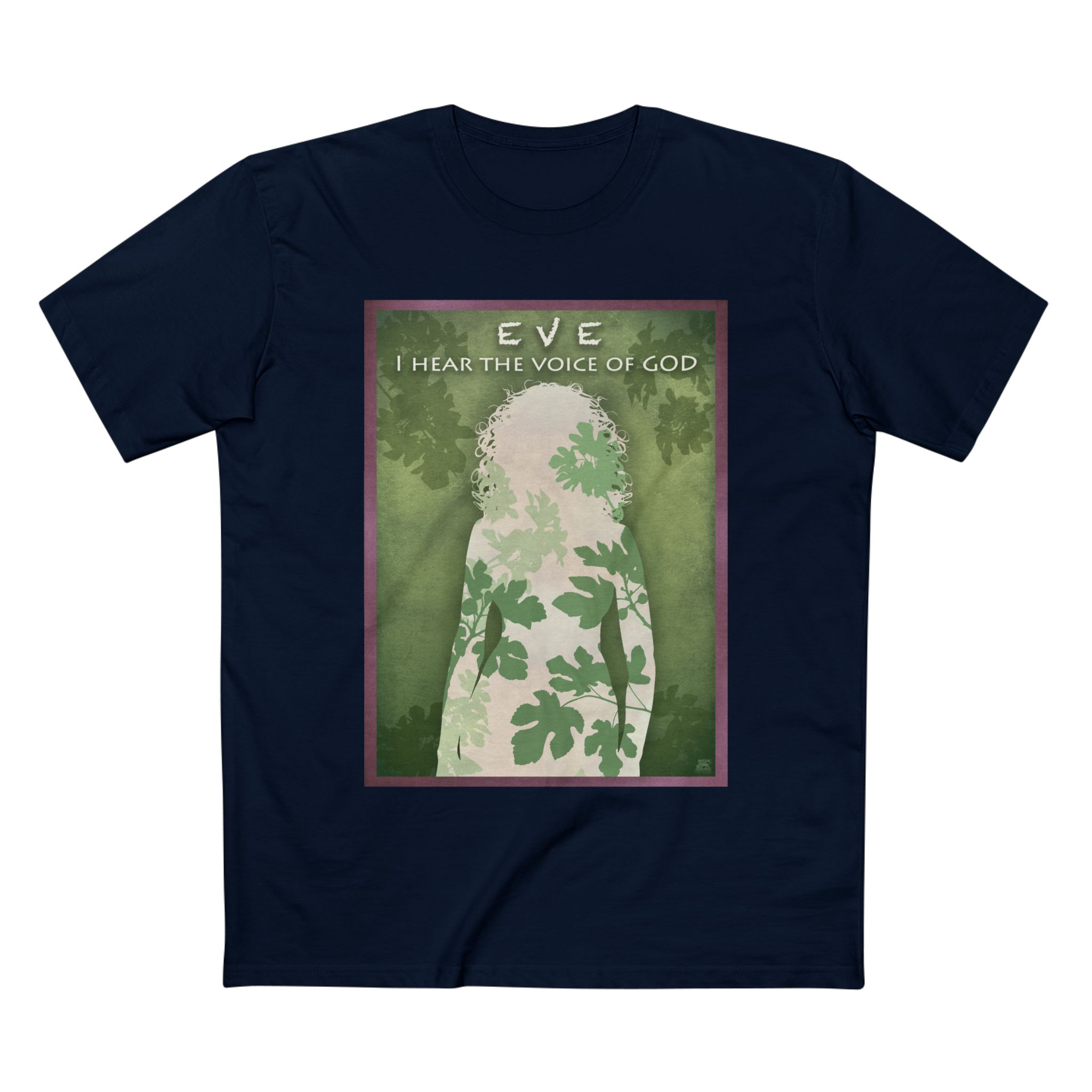 Eve, Women’s Christian T-Shirt - “I Hear the Voice of God” Faith T-Shirt Halo House Eve, Women’s Christian T-Shirt - “I Hear the Voice of God” Faith T-Shirt - Image 16