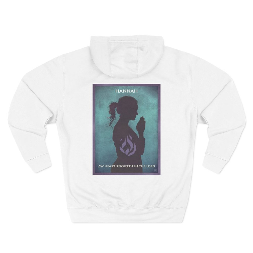 Halo House Christian Hannah The Power of Prayer Hoodie featuring inspirational biblical faith design