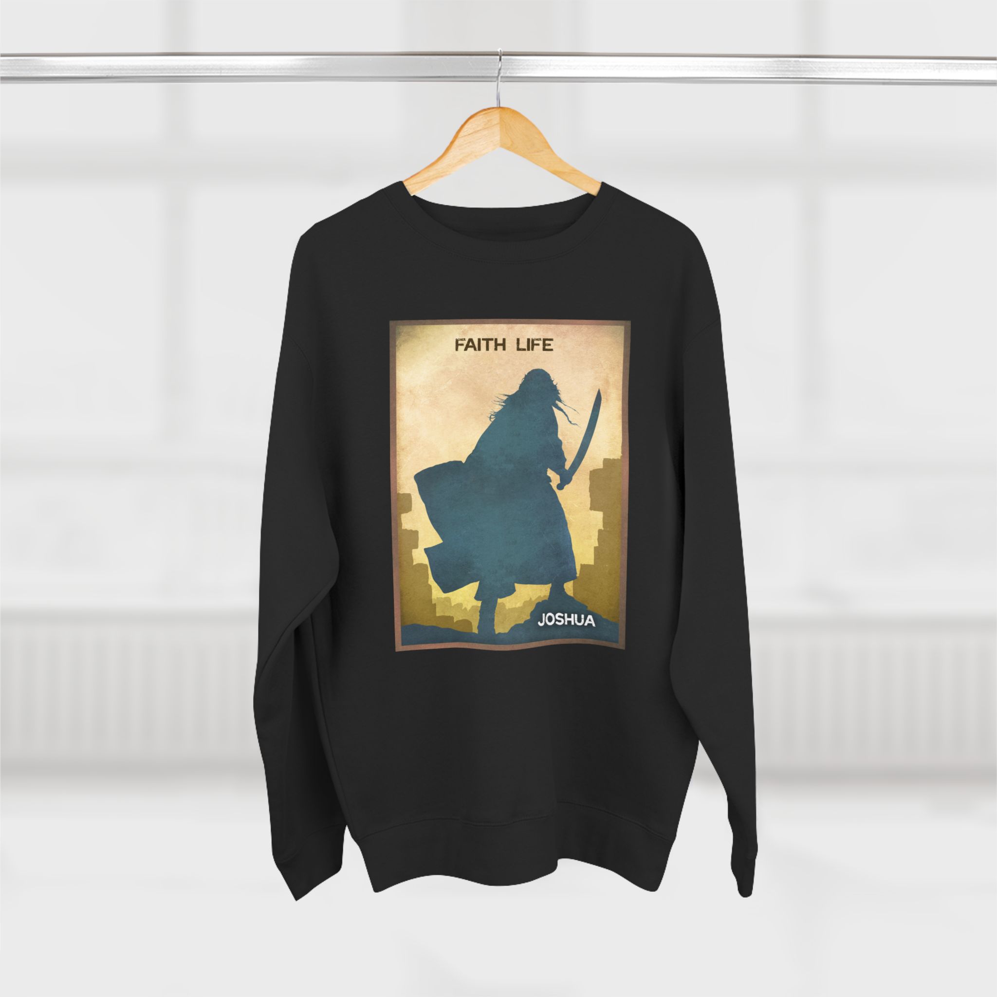 Joshua, Faith Life: Sweatshirt Halo House Joshua, Faith Life: Sweatshirt - Image 11