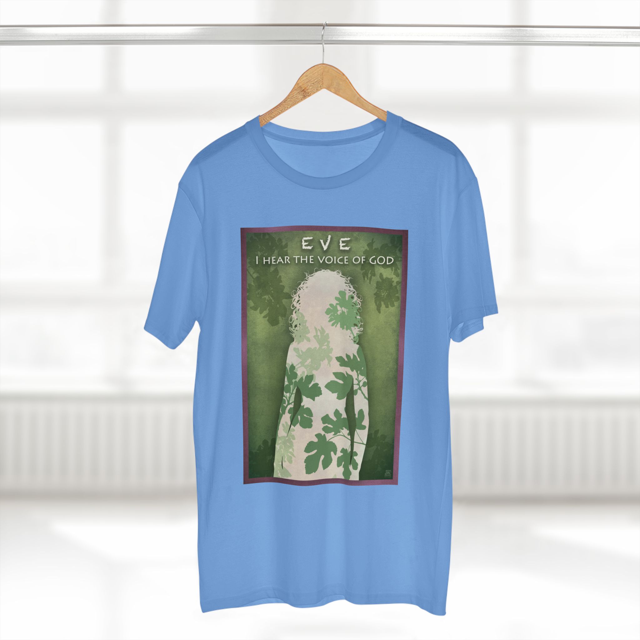 Eve, Women’s Christian T-Shirt - “I Hear the Voice of God” Faith T-Shirt Halo House Eve, Women’s Christian T-Shirt - “I Hear the Voice of God” Faith T-Shirt - Image 15