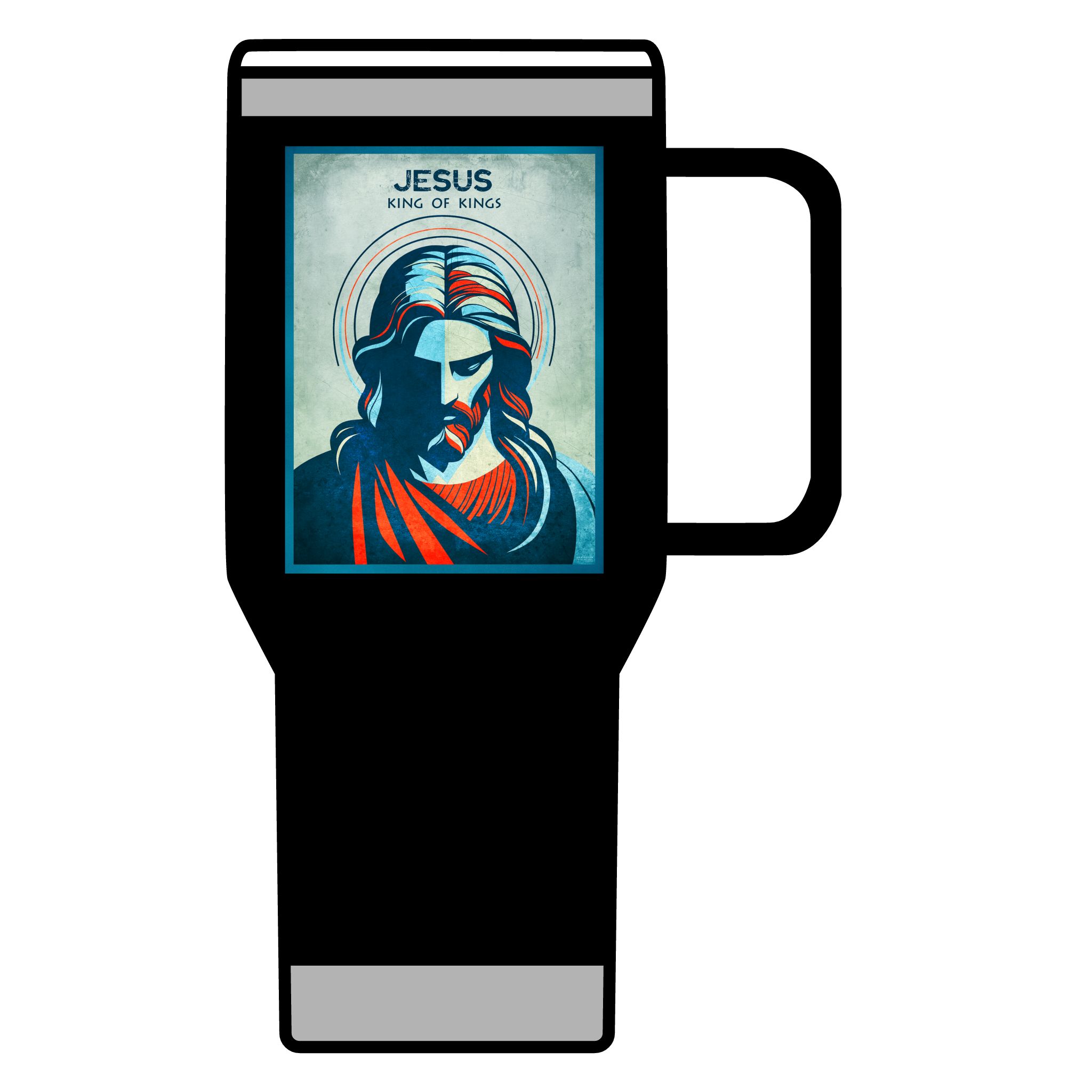 Jesus King of Kings: Inspirational Insulated Tumbler 20oz 7 Jesus King of Kings: Inspirational Insulated Tumbler 20oz - Image 7