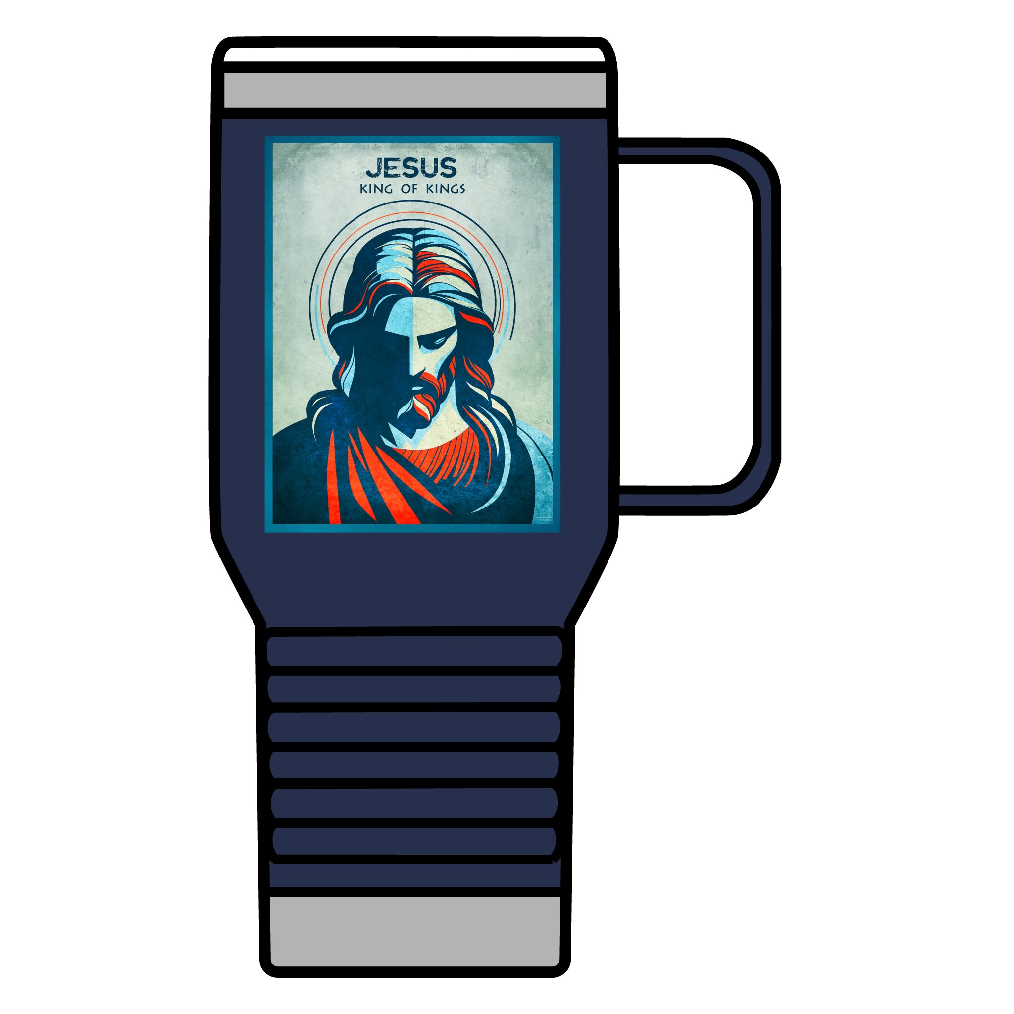 Jesus King of Kings: Inspirational Insulated Tumbler 20oz 11 Jesus King of Kings: Inspirational Insulated Tumbler 20oz - Image 11