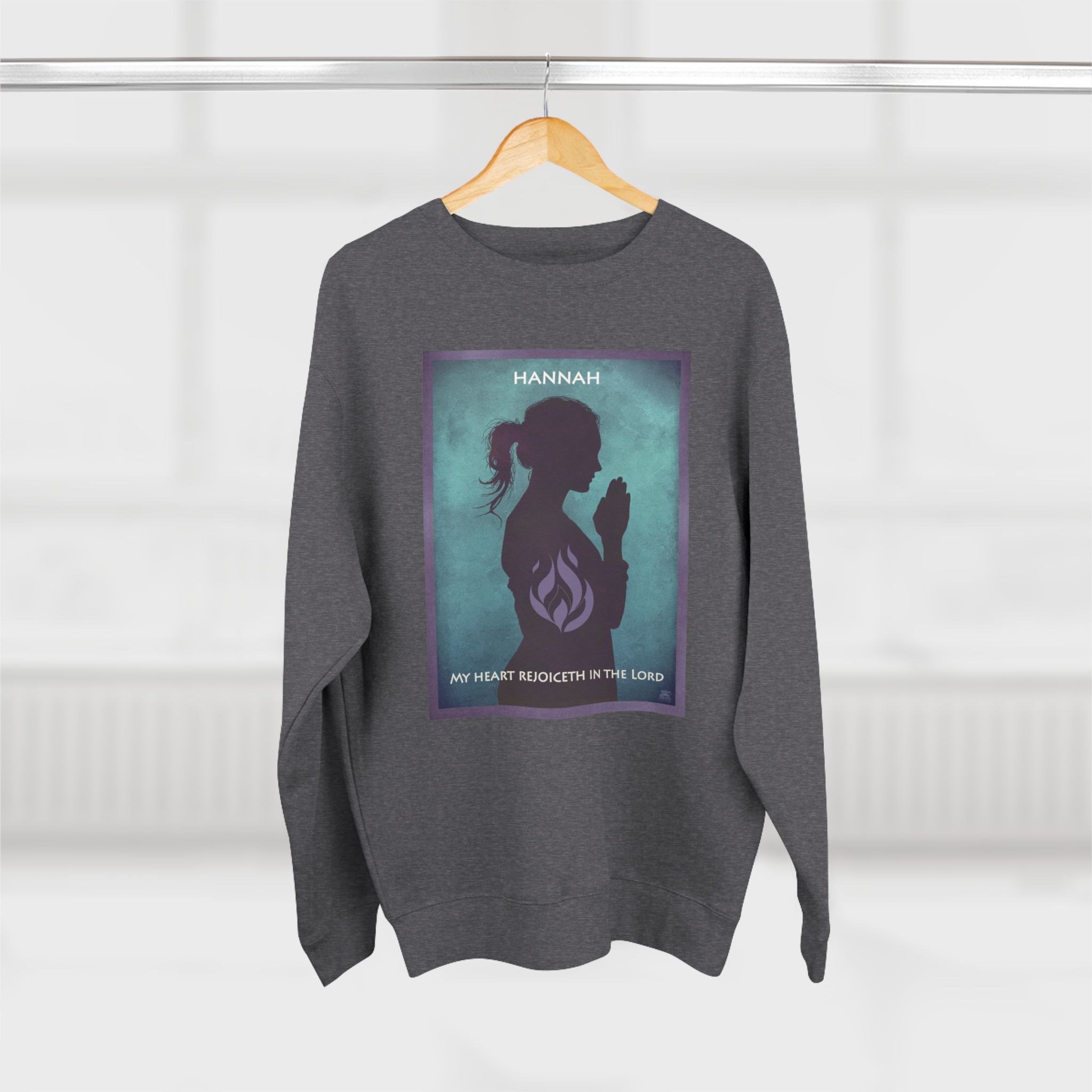 Hannah, The Power of Prayer : Sweatshirt 5 Hannah, The Power of Prayer : Sweatshirt - Image 5