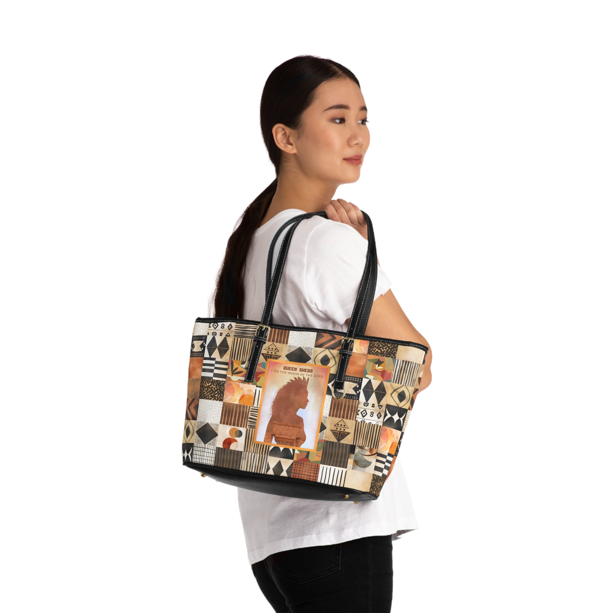 Queen Sheba, I See the House of the Lord, Shoulder Bag 4 Queen Sheba, I See the House of the Lord, Shoulder Bag - Image 4