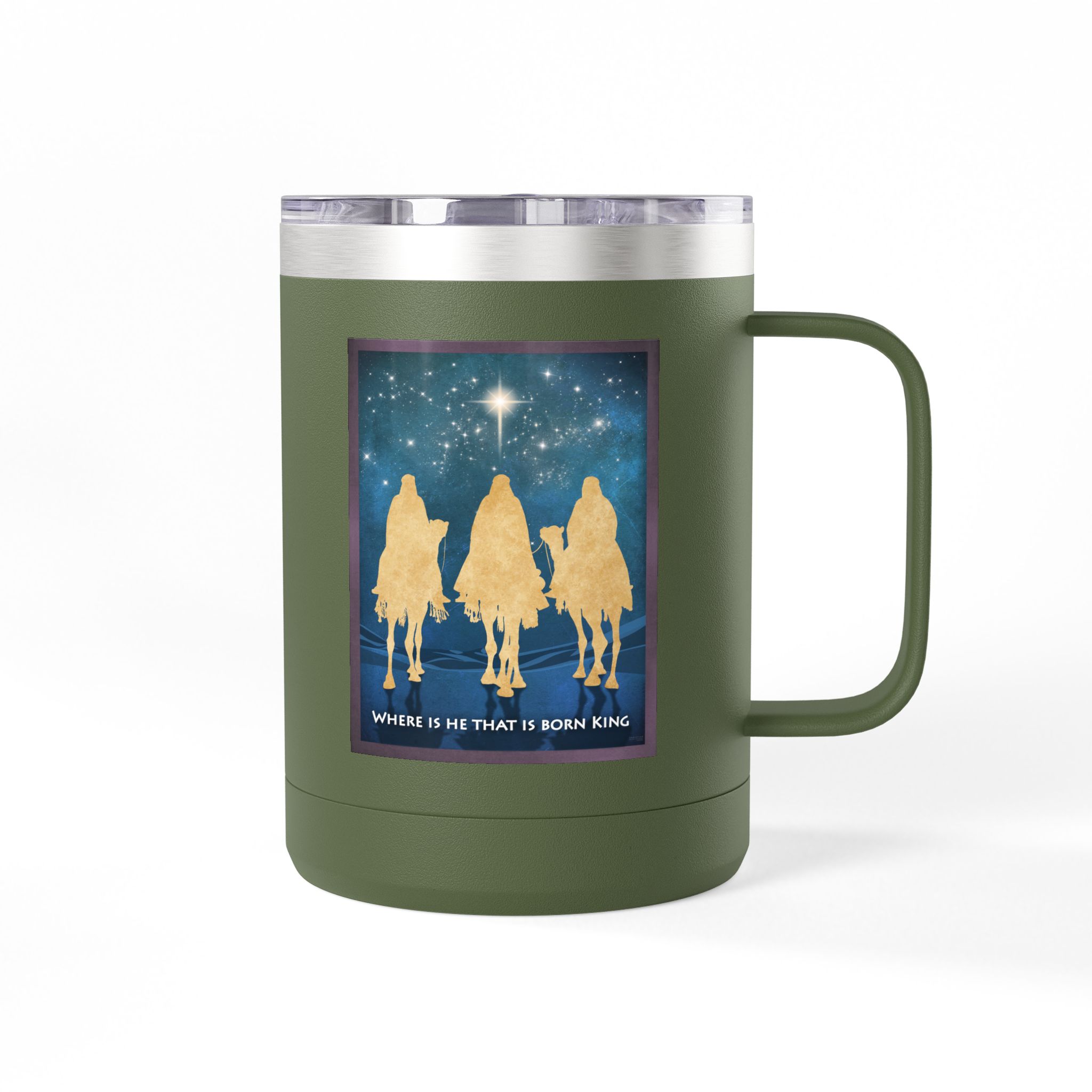 The Magi Christian Travel Mug - Bible Coffee Mug 15oz 18 The Magi Christian Travel Mug - Bible Coffee Mug 15oz - Image 18