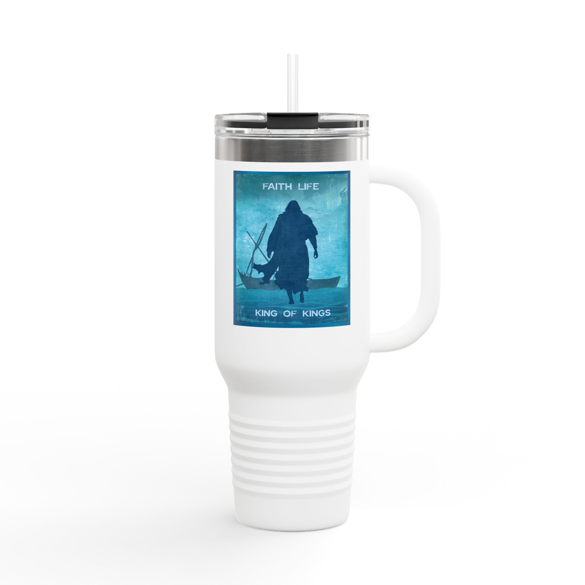 Jesus Walks on Water - Christian 40oz Tumbler 1 Jesus Walks on Water - Christian 40oz Tumbler