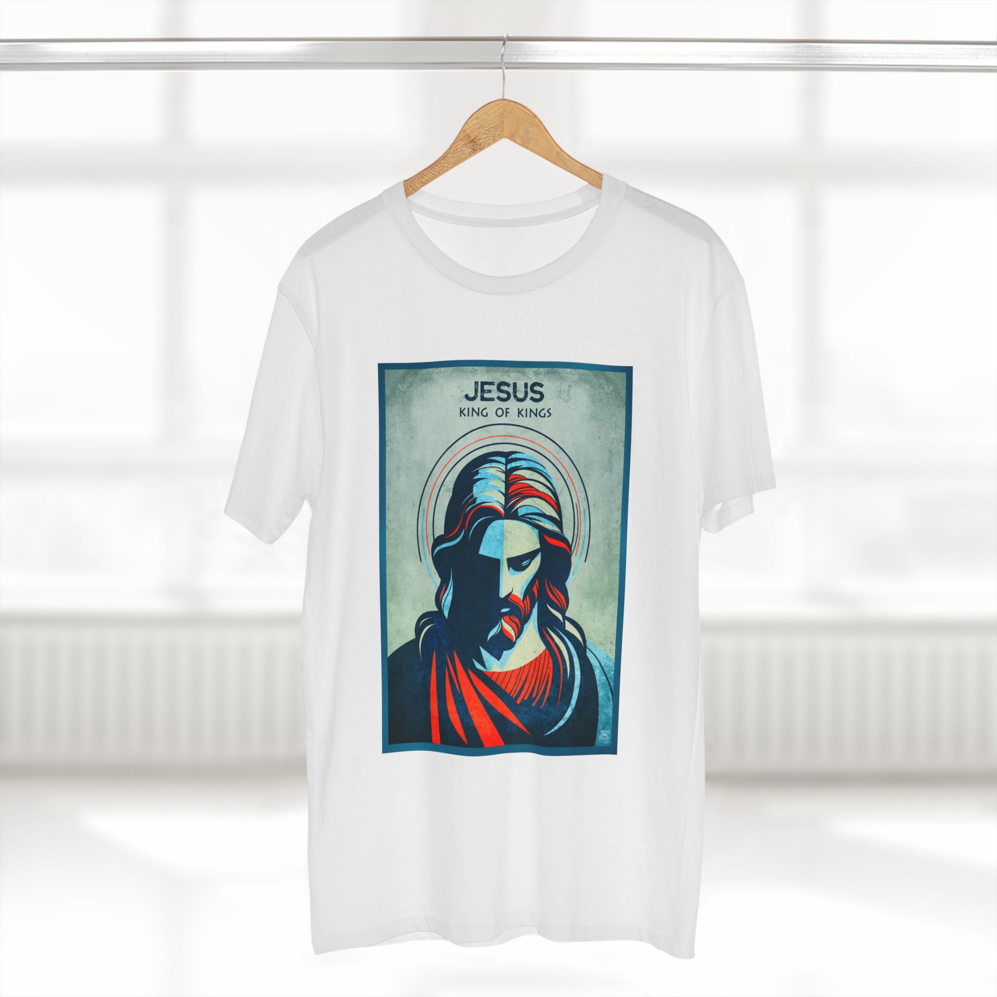 Jesus, King of Kings Christian T-Shirt 2 Jesus, King of Kings Christian T-Shirt - Image 2