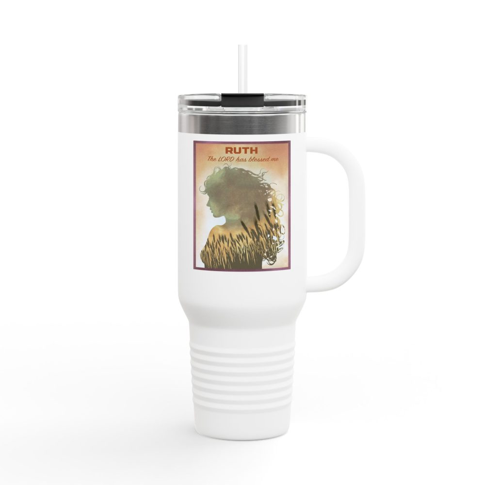Ruth, The Lord is my Redeemer - Christian 40oz Tumbler
