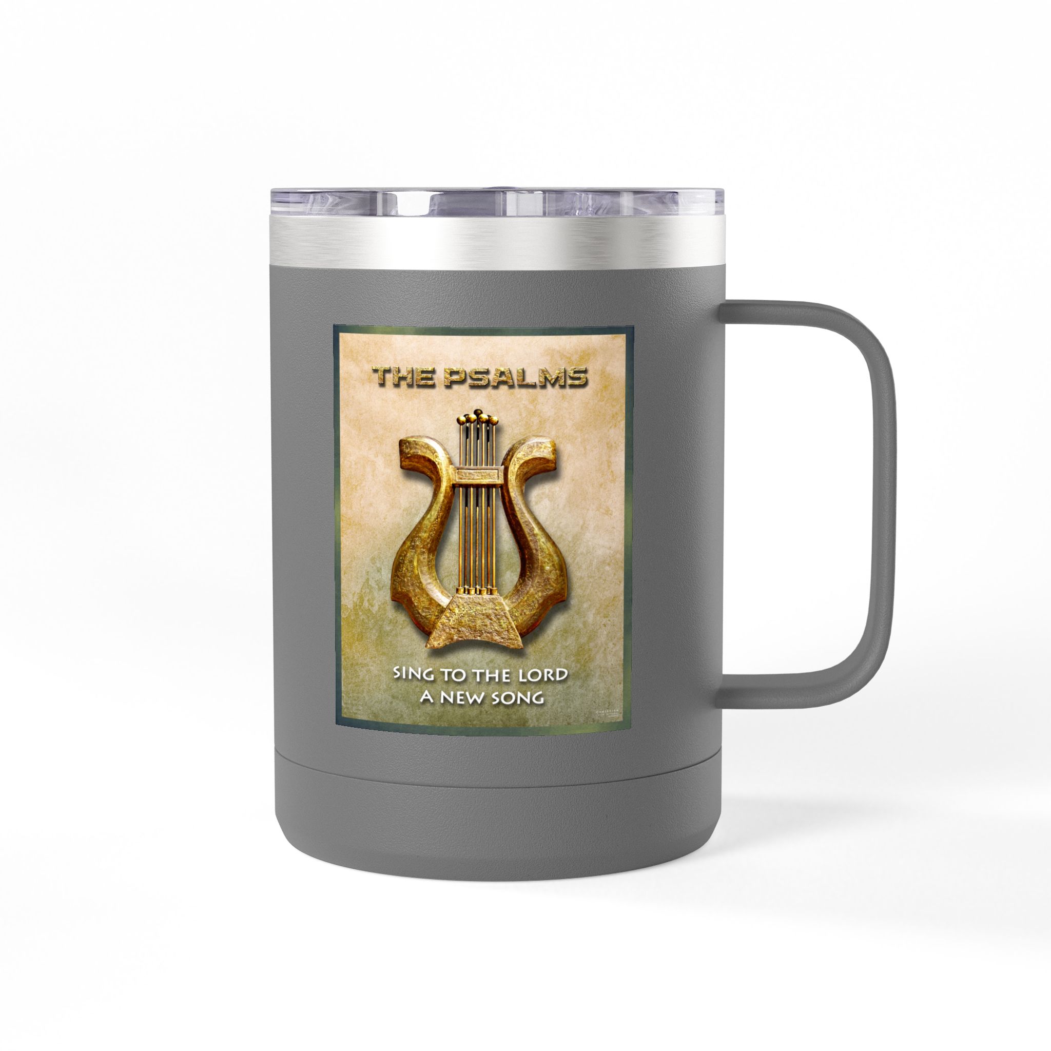The Psalms Christian Travel Mug - Bible Coffee Mug 15oz 22 The Psalms Christian Travel Mug - Bible Coffee Mug 15oz - Image 22
