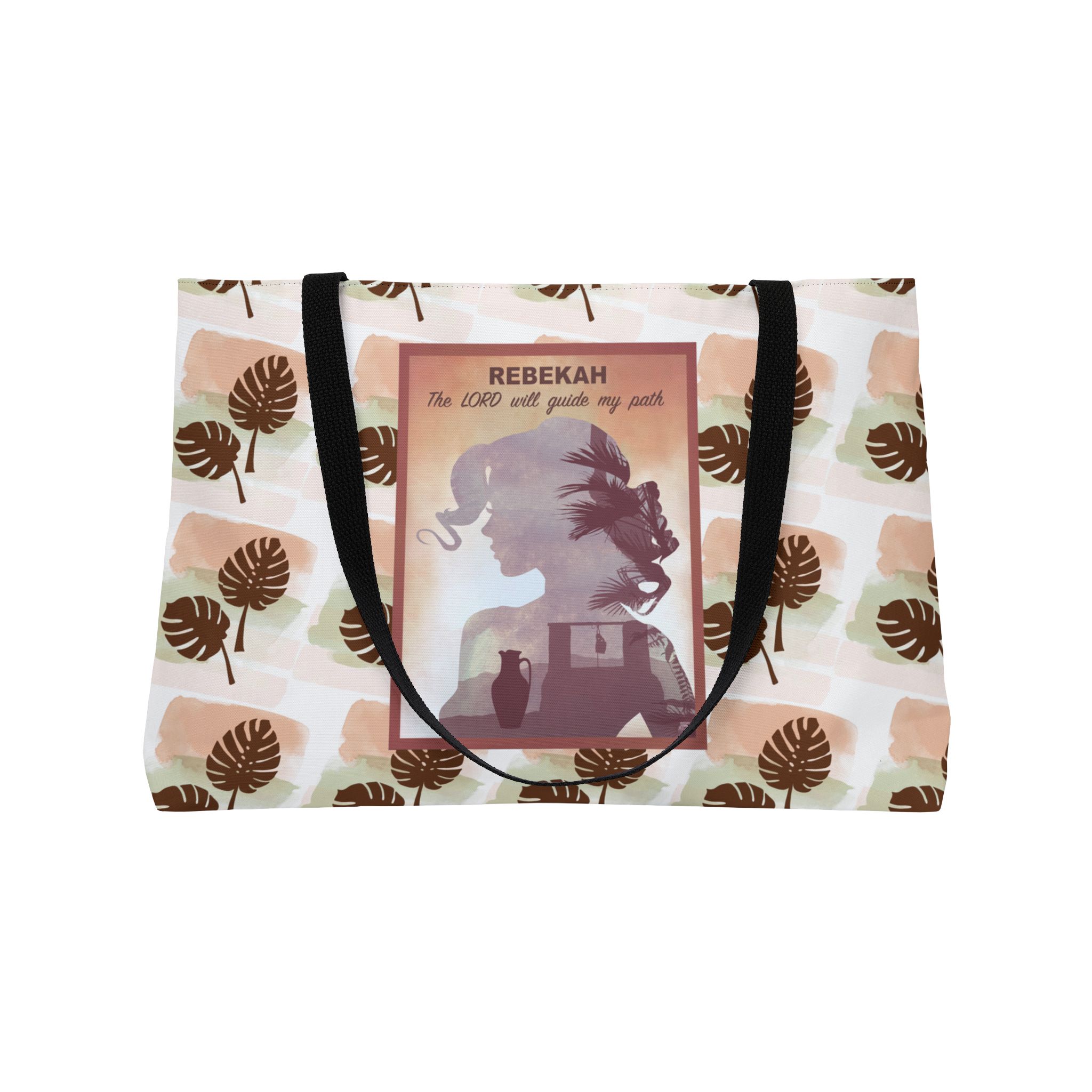 Rebekah, Destiny at the Well - Vacation Weekender Tote Bag 4 Rebekah, Destiny at the Well - Vacation Weekender Tote Bag - Image 4