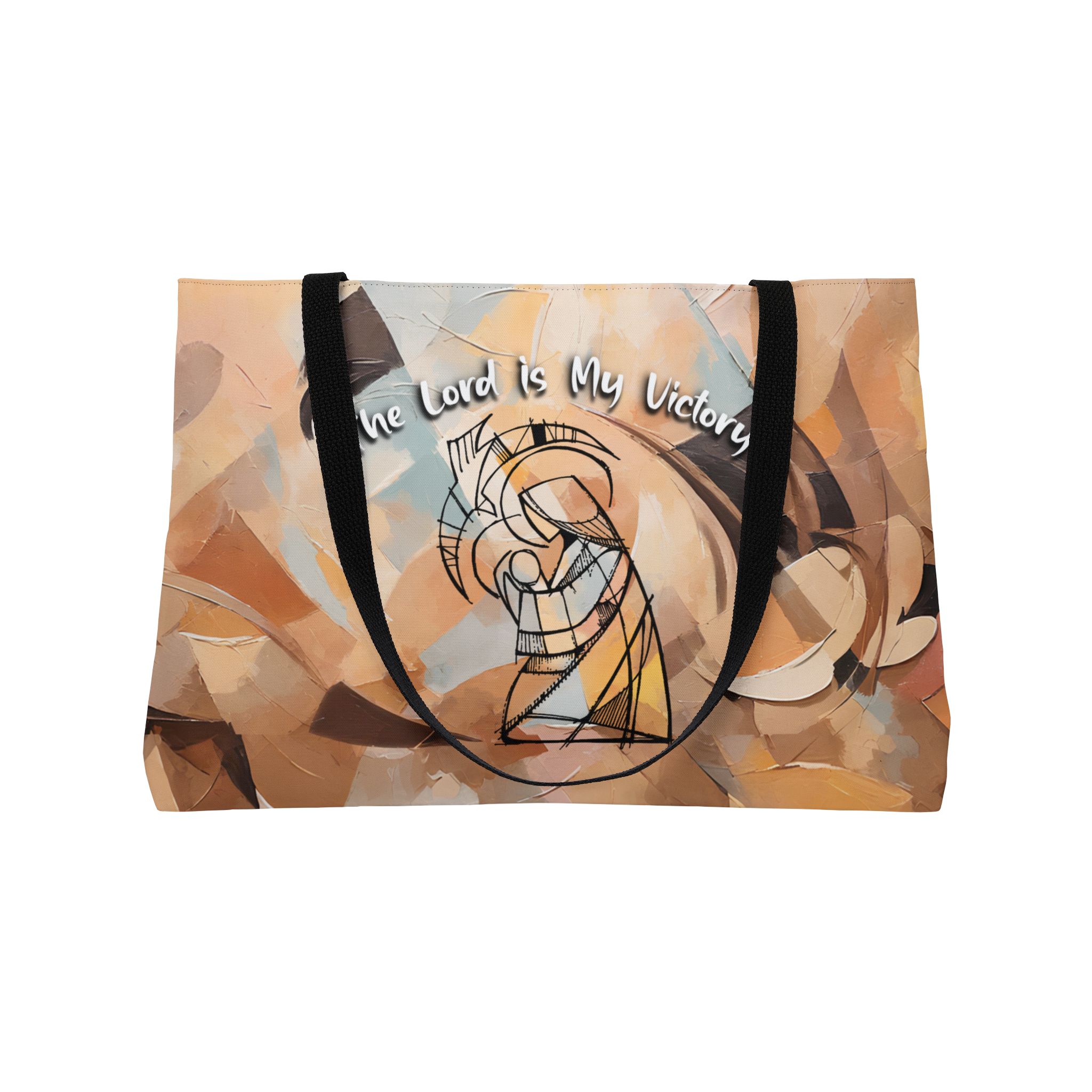 The Lord is My Victory - Vacation Weekender Tote Bag Halo House The Lord is My Victory - Vacation Weekender Tote Bag - Image 4