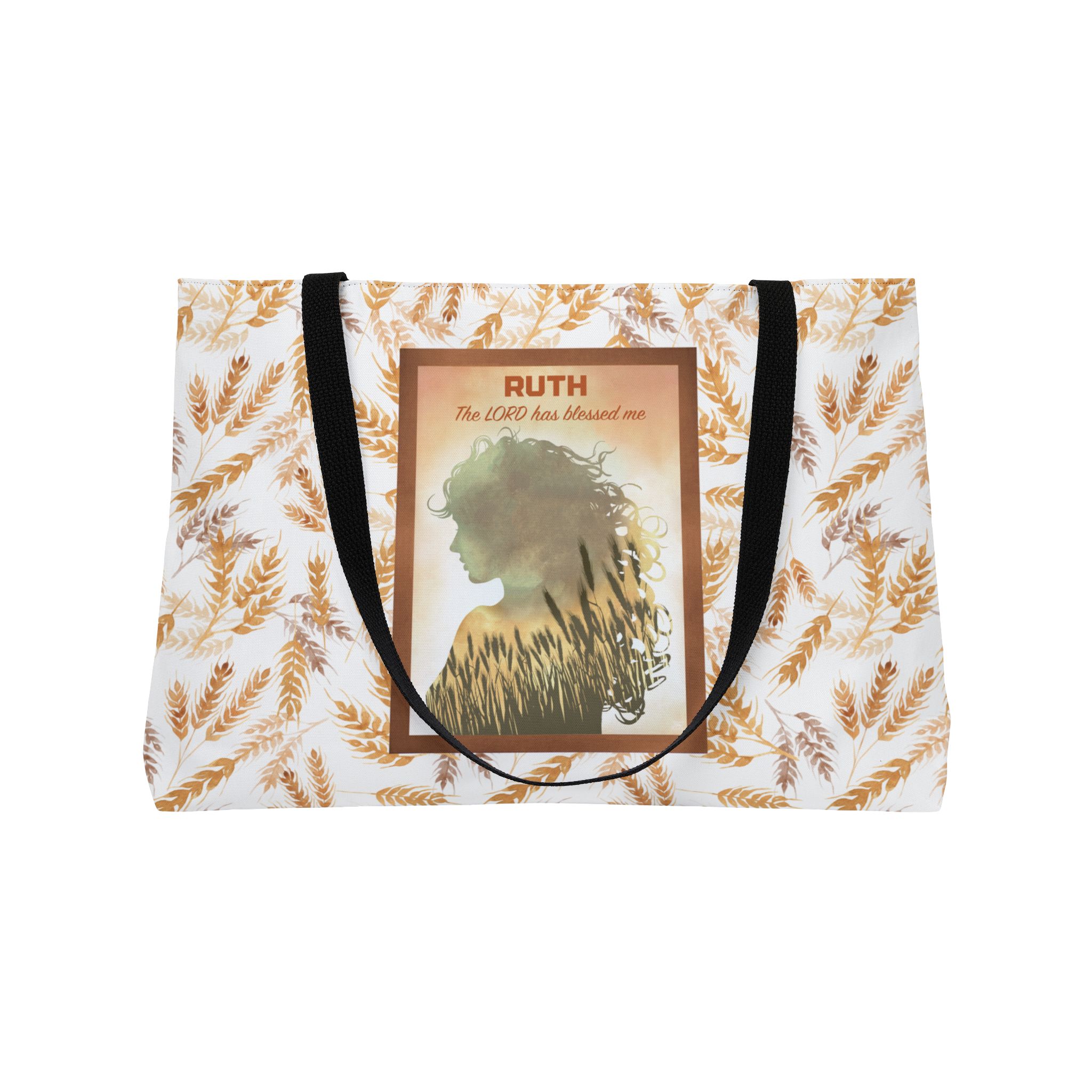 Ruth, The Lord is My Redeemer - Vacation Weekender Tote Bag 4 Ruth, The Lord is My Redeemer - Vacation Weekender Tote Bag - Image 4