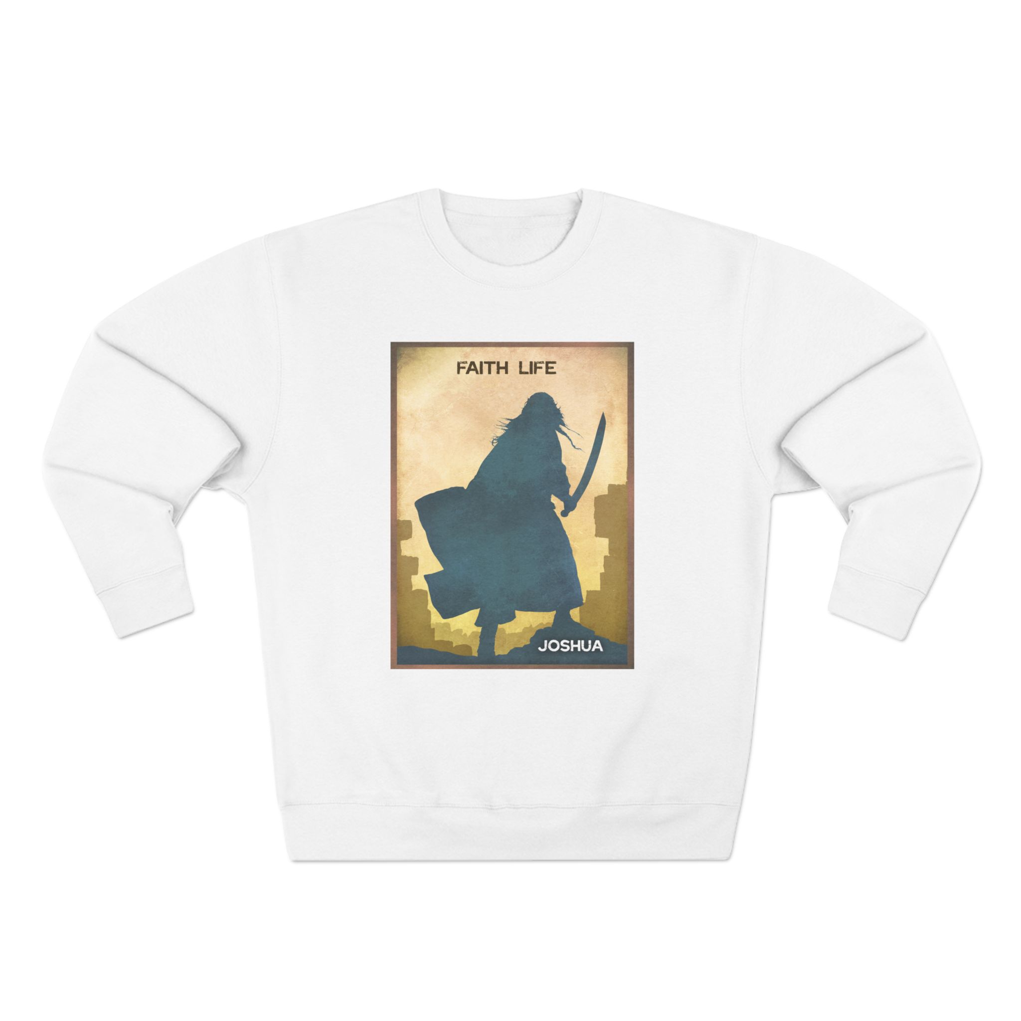 Joshua, Faith Life: Sweatshirt Halo House Joshua, Faith Life: Sweatshirt - Image 4