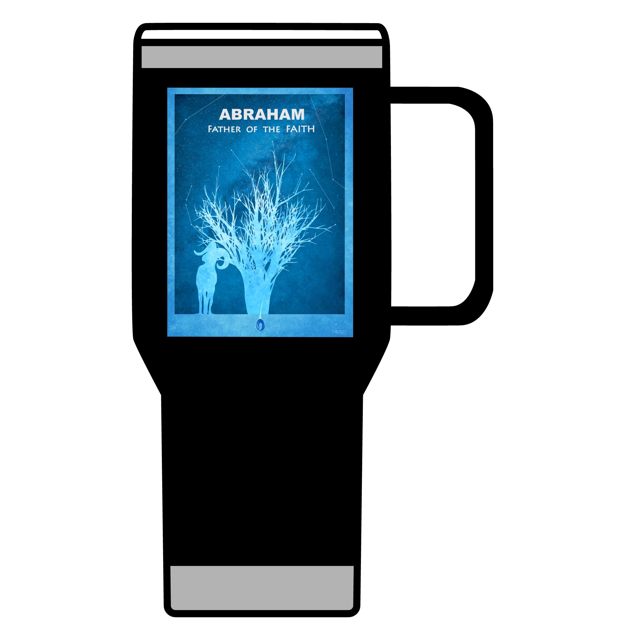 Abraham, Father of the Faith: Inspirational Insulated Tumbler 20oz 3 Abraham, Father of the Faith: Inspirational Insulated Tumbler 20oz - Image 3