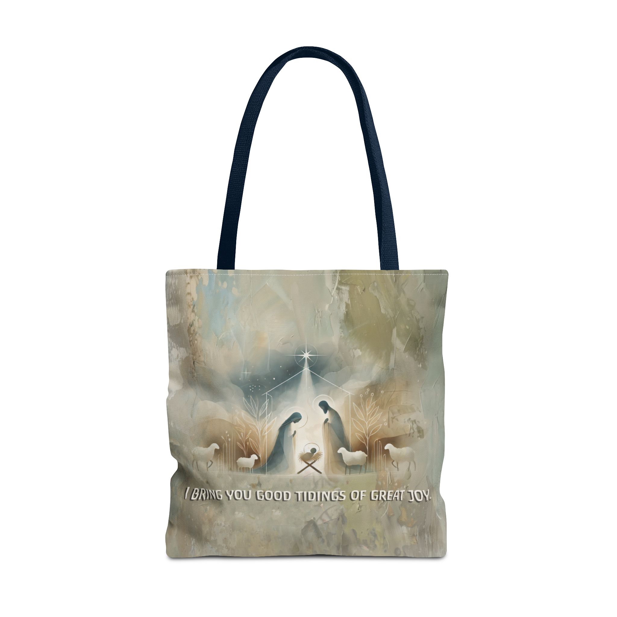 I Bring You Good Tidings of Great Joy Christian Tote Bag - Inspirational Faith Tote Bag 13 I Bring You Good Tidings of Great Joy Christian Tote Bag - Inspirational Faith Tote Bag - Image 13