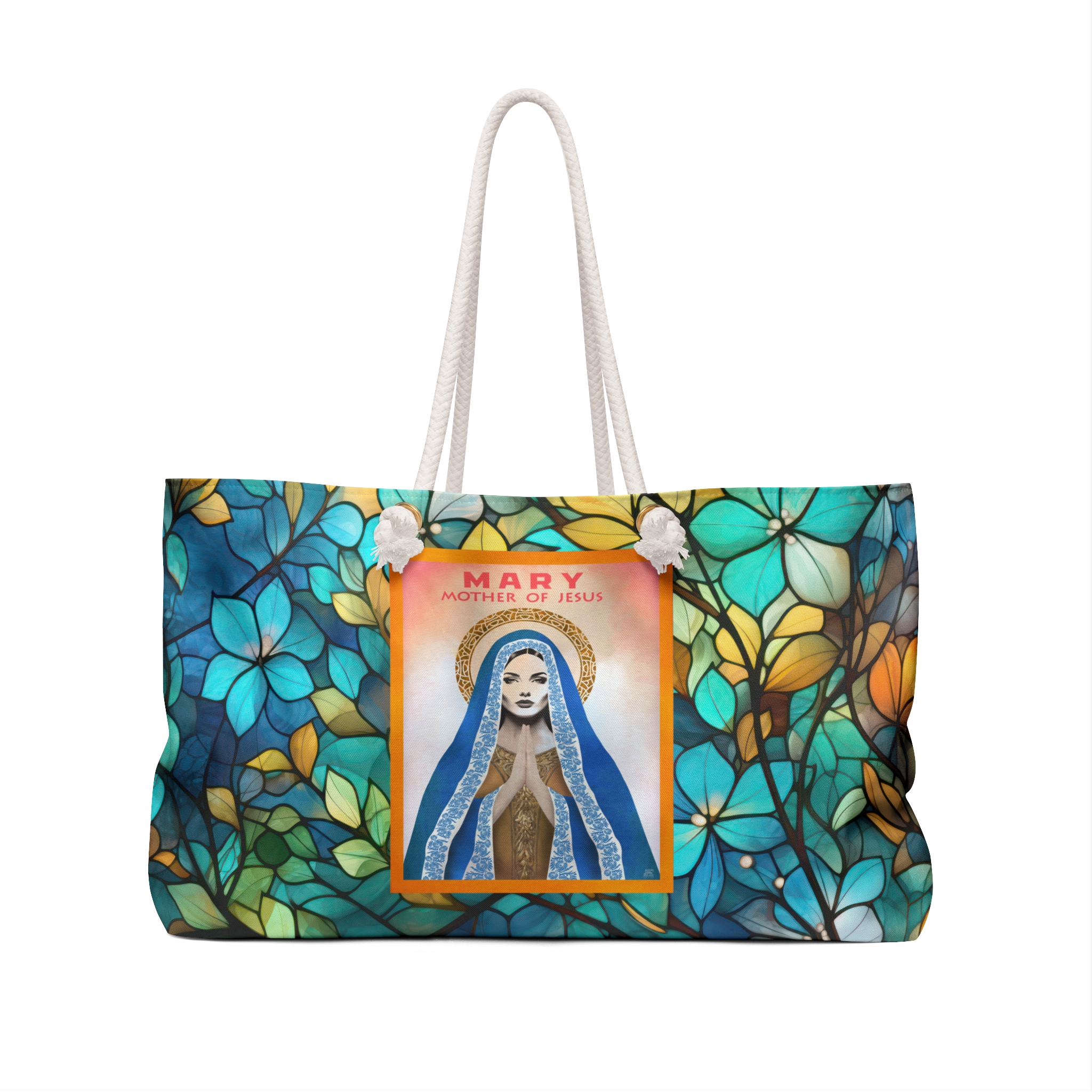 Mary, Mother of Jesus - Boston Weekender Tote Bag 2 Mary, Mother of Jesus - Boston Weekender Tote Bag - Image 2