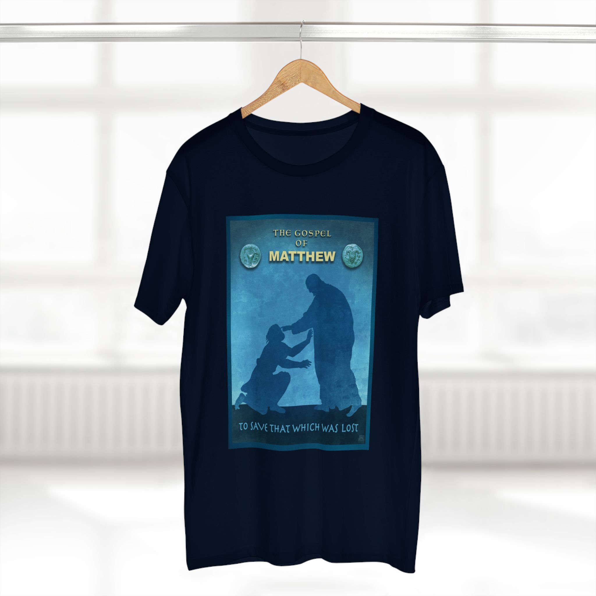 The Gospel of Matthew Christian T-Shirt Halo House The Gospel of Matthew Christian T-Shirt - Image 10