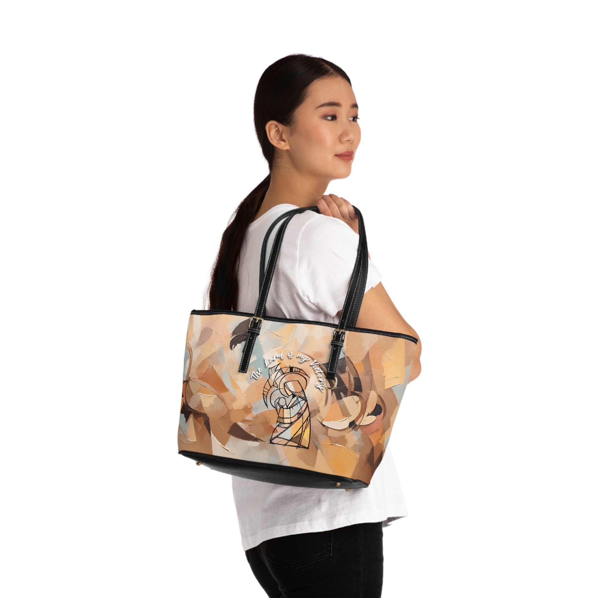 The Lord is My Victory, Shoulder Bag 4 The Lord is My Victory, Shoulder Bag - Image 4