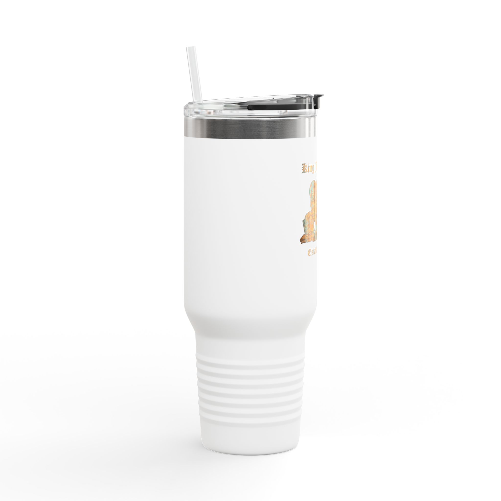 King James Bible Gold Lion Logo - Christian Tumbler 40oz - KJV Tumbler 2 King James Bible Gold Lion Logo - Christian Tumbler 40oz - KJV Tumbler - Image 2