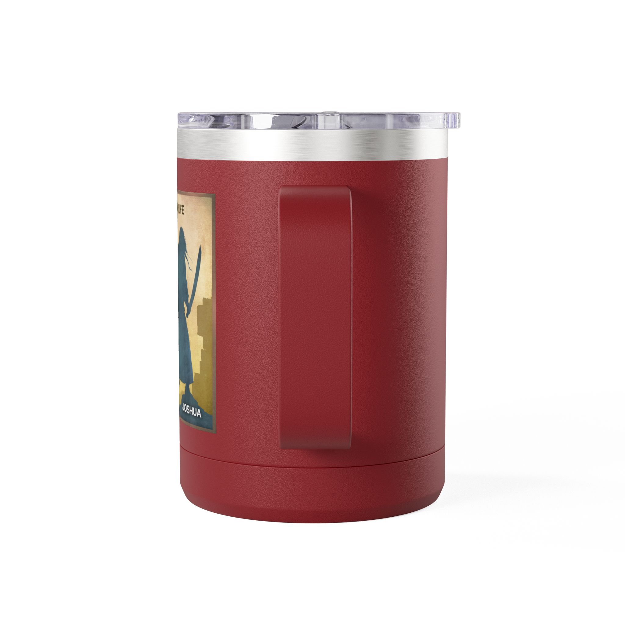 Joshua, Faith Life Christian Travel Mug - Bible Coffee Mug 15oz 7 Joshua, Faith Life Christian Travel Mug - Bible Coffee Mug 15oz - Image 7