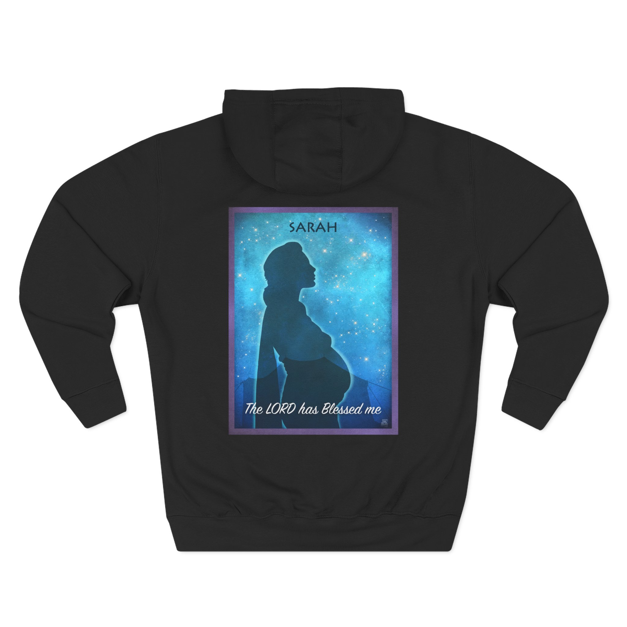 Christian Sarah and the Promise Hoodie - Faith Based Hoodie Halo House Christian Sarah and the Promise Hoodie - Faith Based Hoodie - Image 7