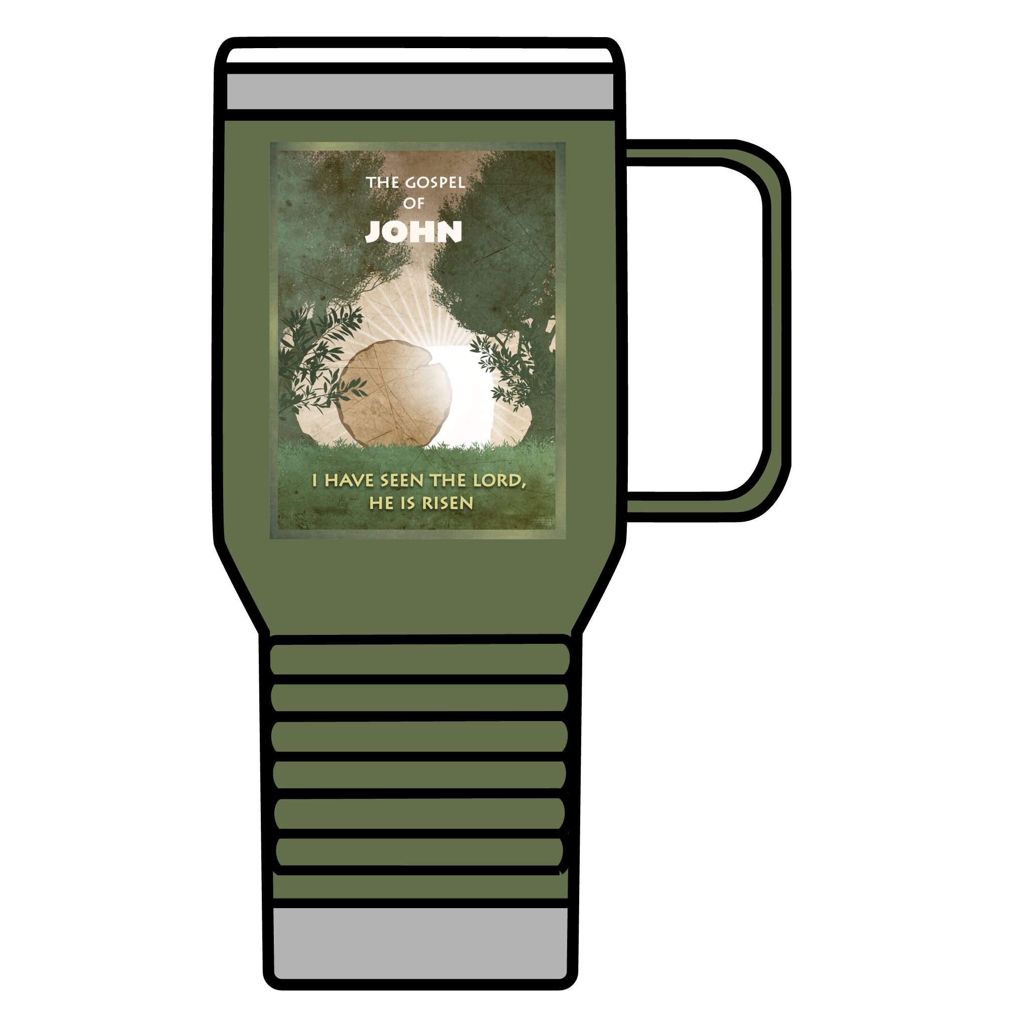 Gospel of John: Inspirational Insulated Tumbler 20oz 5 Gospel of John: Inspirational Insulated Tumbler 20oz - Image 5