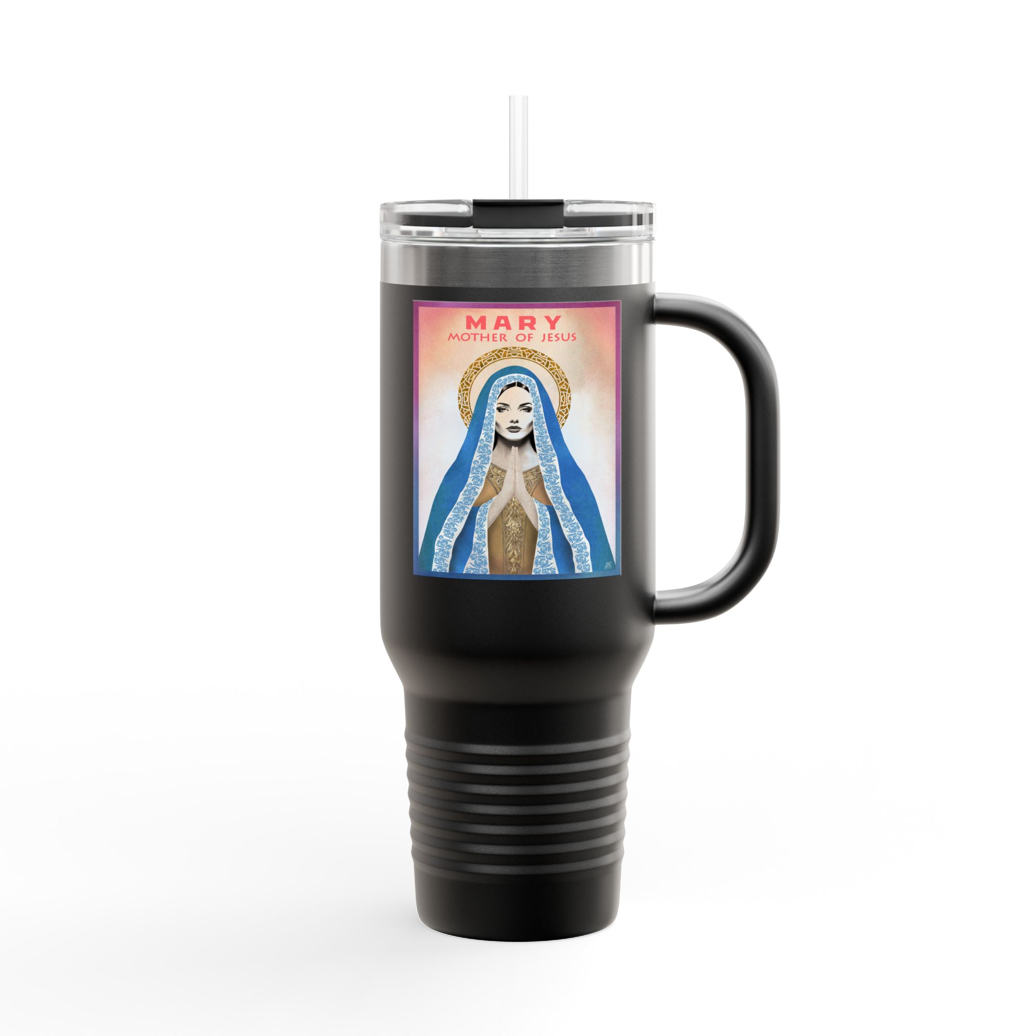 Mary, Mother of Jesus - Christian 40oz Tumbler 5 Mary, Mother of Jesus - Christian 40oz Tumbler - Image 5