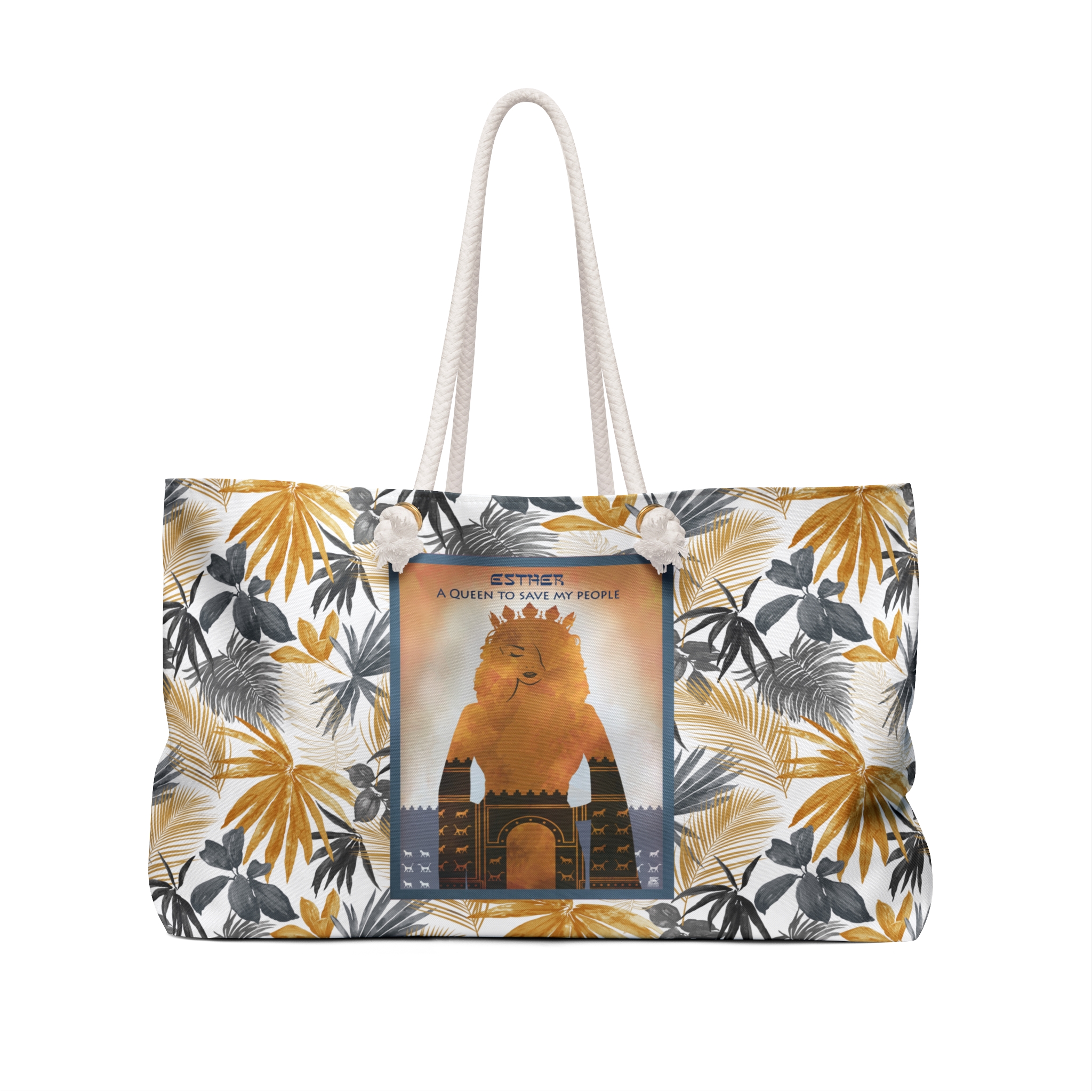Esther, A Queen to Save My People - Boston Weekender Tote Bag 2 Esther, A Queen to Save My People - Boston Weekender Tote Bag - Image 2