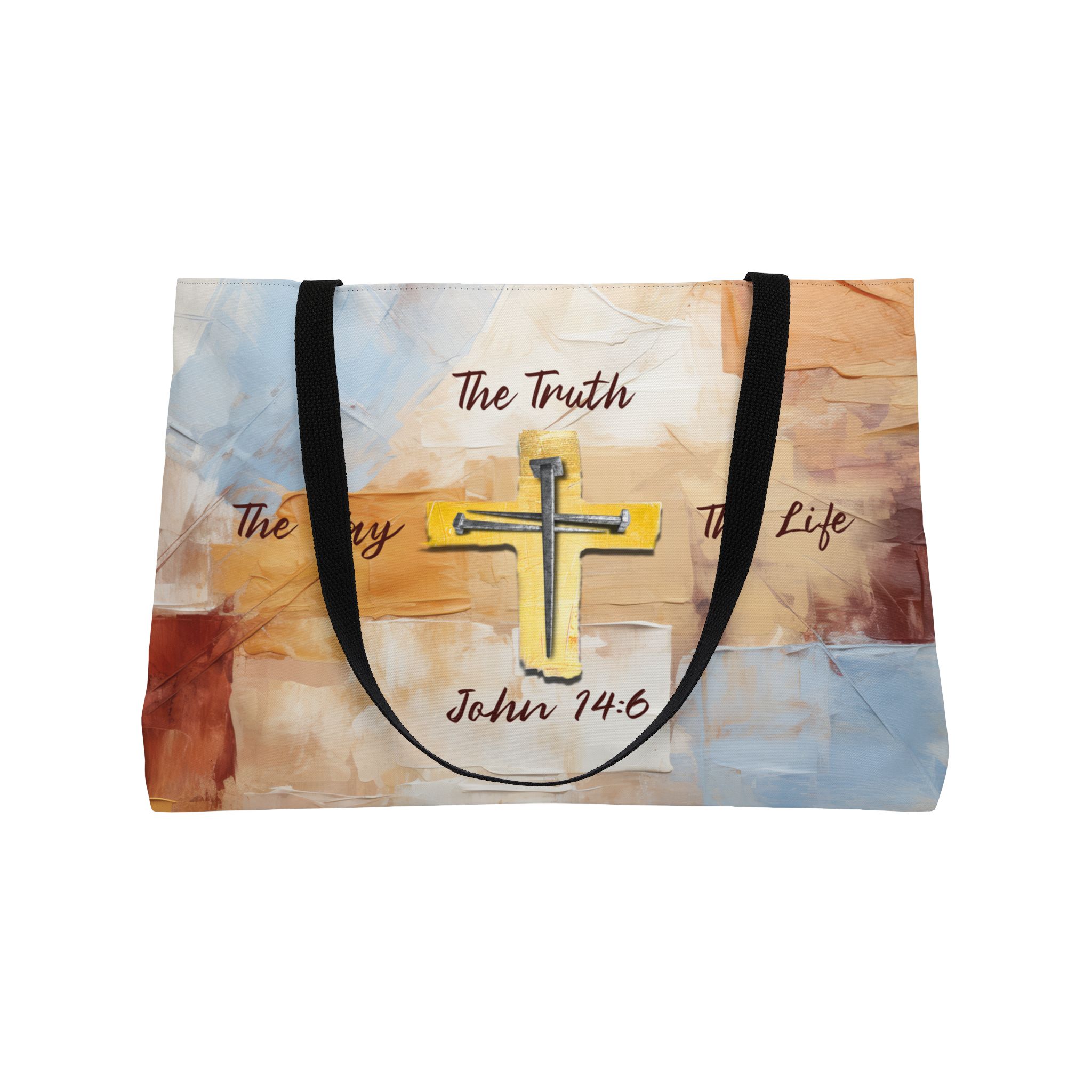The Way, The Truth, The Life - Vacation Weekender Tote Bag Halo House The Way, The Truth, The Life - Vacation Weekender Tote Bag - Image 3