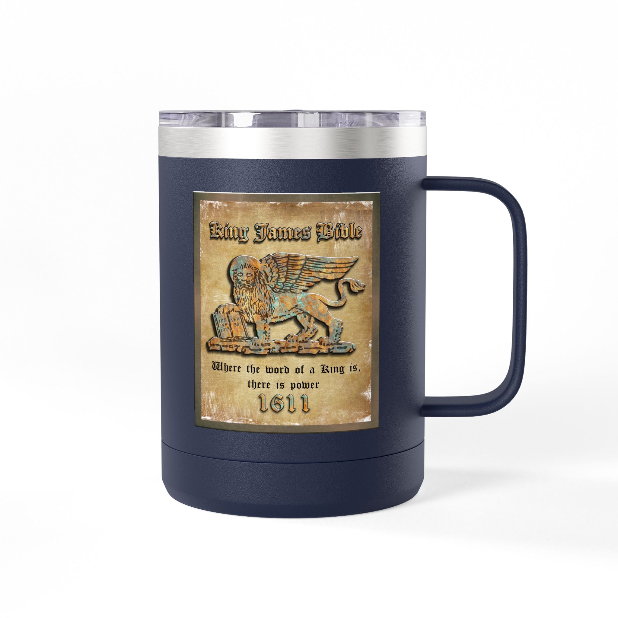 King James Bible Historic Plaque: Faith-Inspired Coffee Mug 15oz 26 King James Bible Historic Plaque: Faith-Inspired Coffee Mug 15oz - Image 26